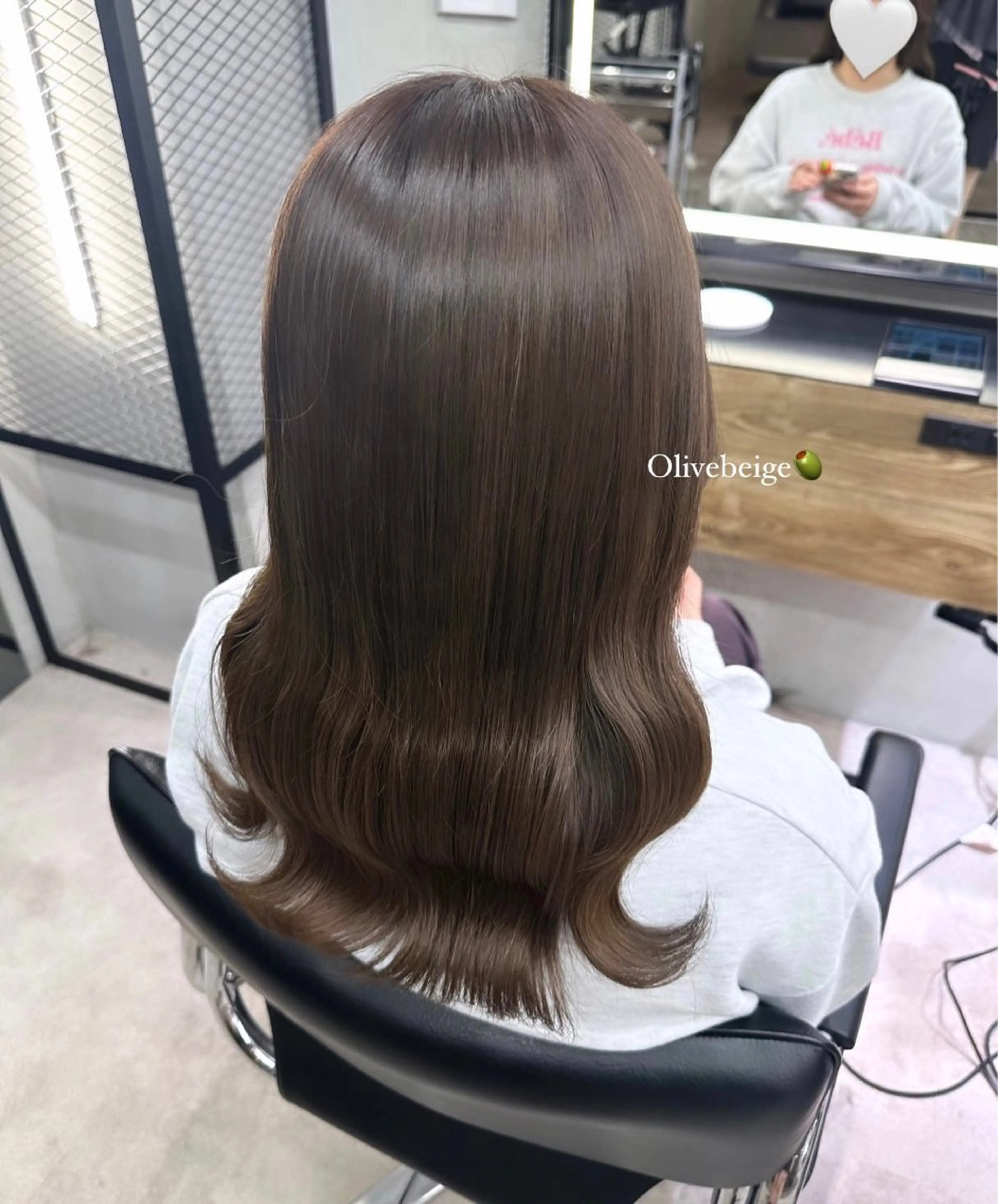 カラー 透明感カラー オリーブカラー カット ヘアカラー natsumi♡/ nene副店長のヘアスタイル