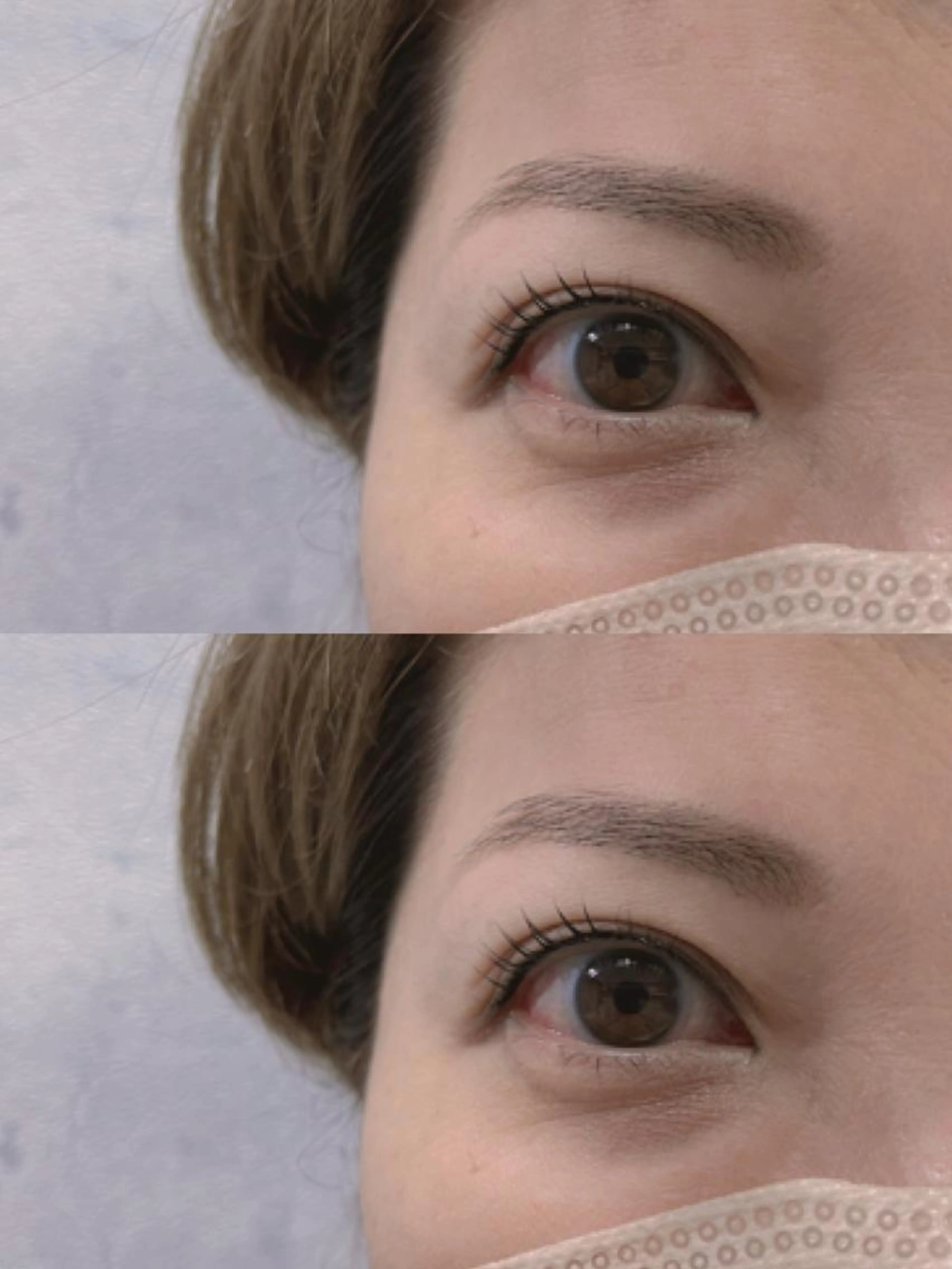 アイブロウワックス脱毛 （美容師との兼任のため時間変更の場合もありその場合はご連絡させて頂きます）の写真
