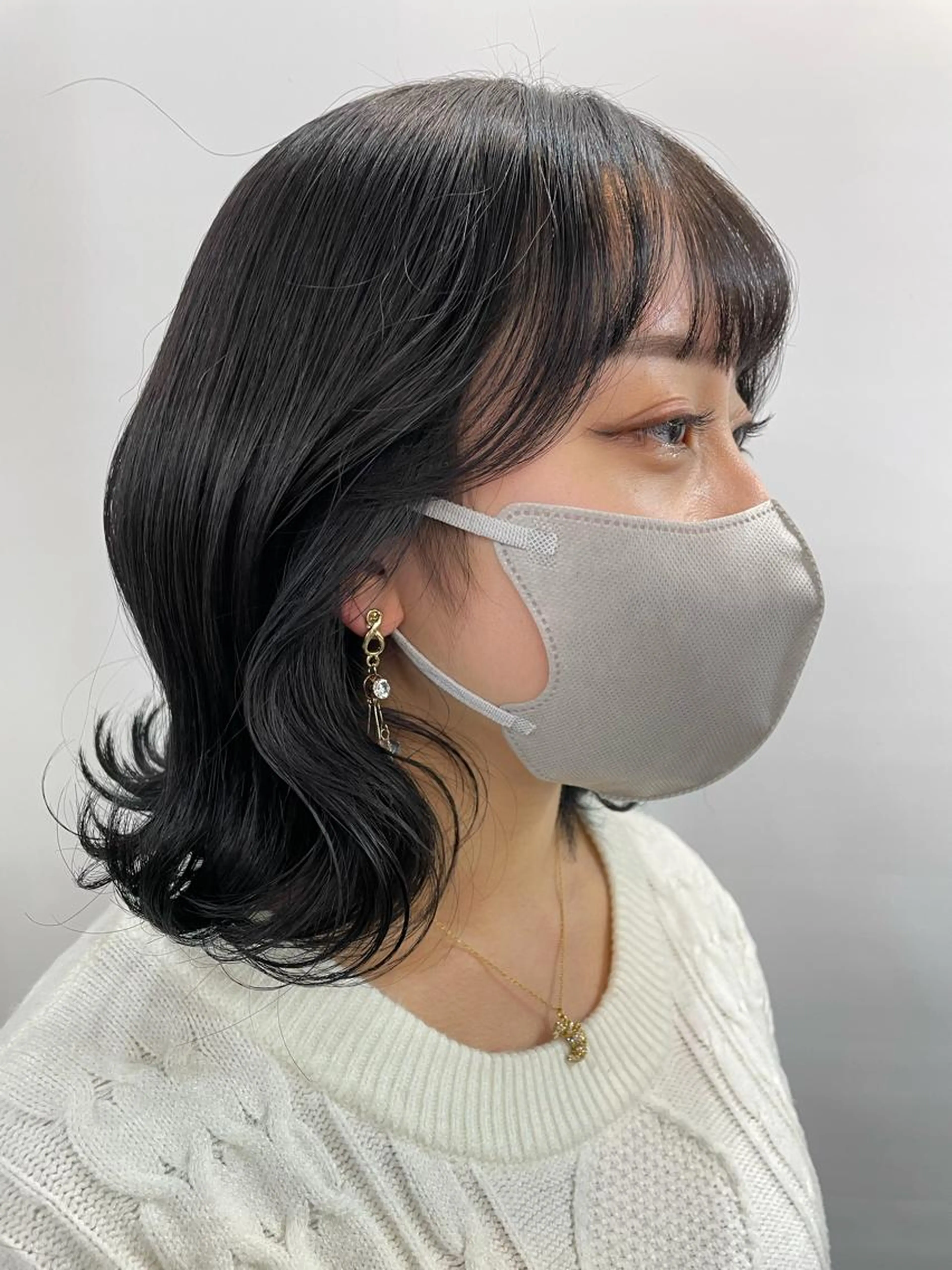 ✨メンテナンスに✨前髪カット＆ゆるふわコテ巻きヘアセットの写真