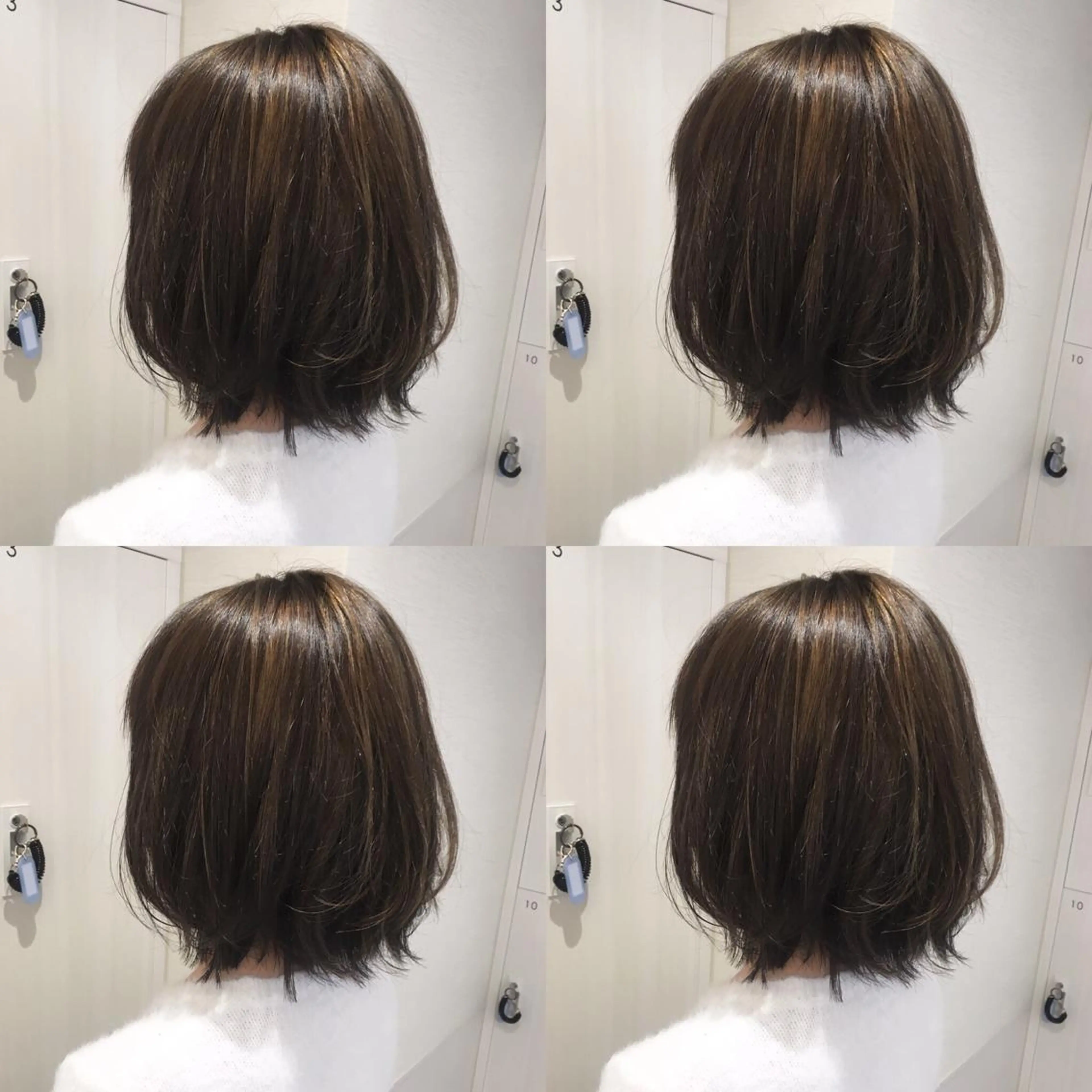 カラー 三鷹で1番ショート ボブをカットする新谷のヘアスタイル