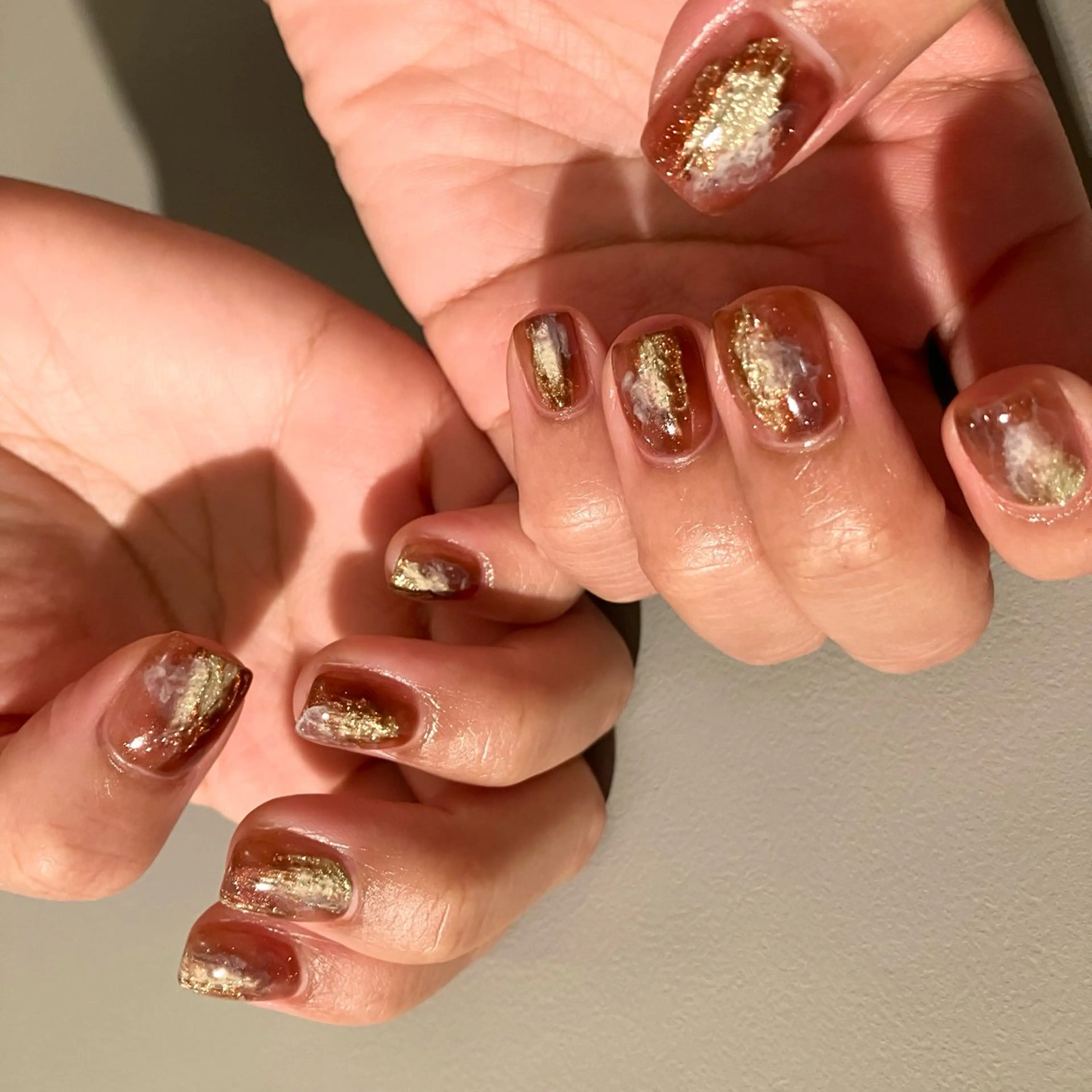 ネイル ハンドネイル ウシク ミユキのネイルデザイン