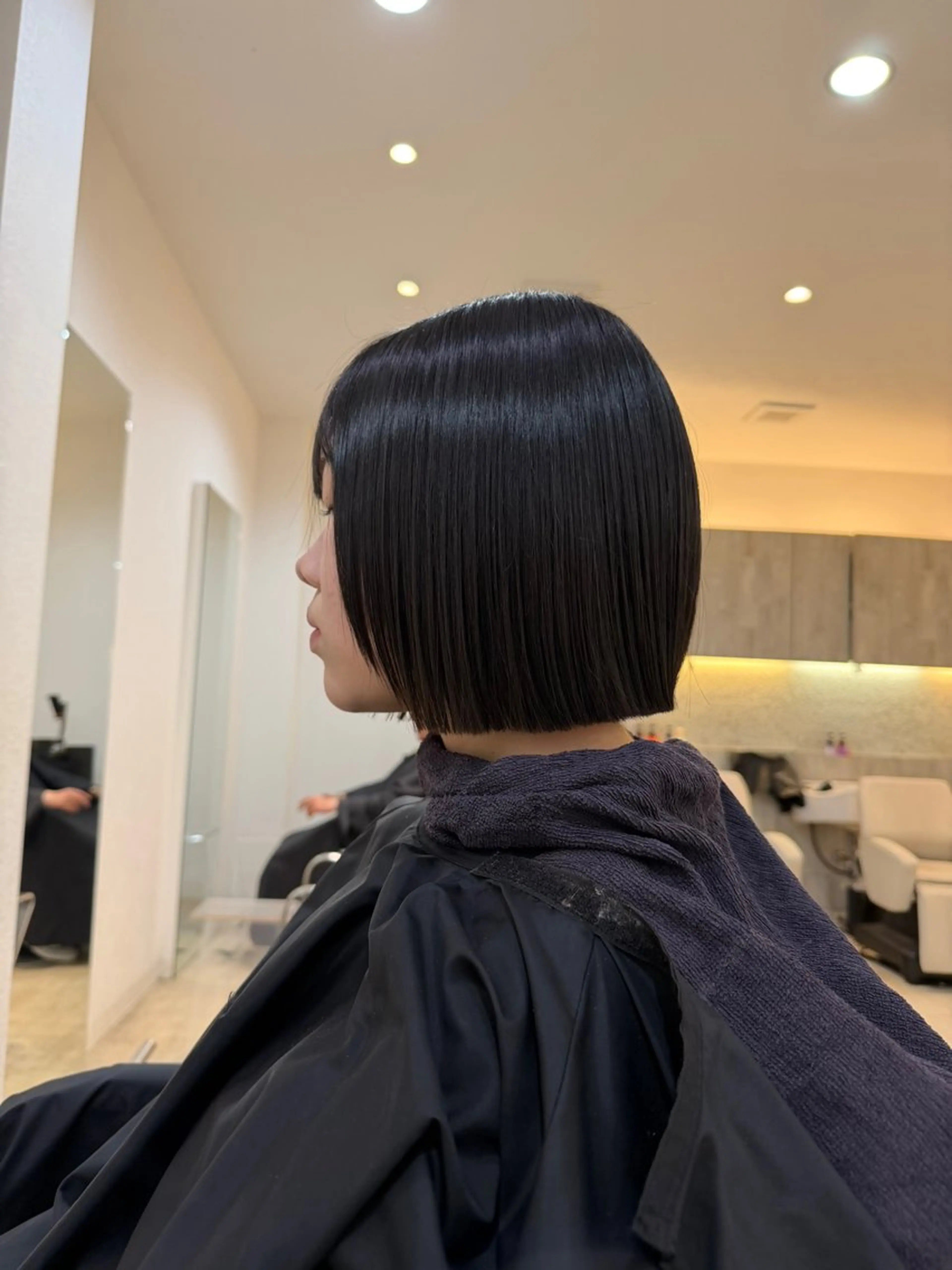 ミディアム ボブ TIDEHAIR りょうたボブ募集のヘアスタイル