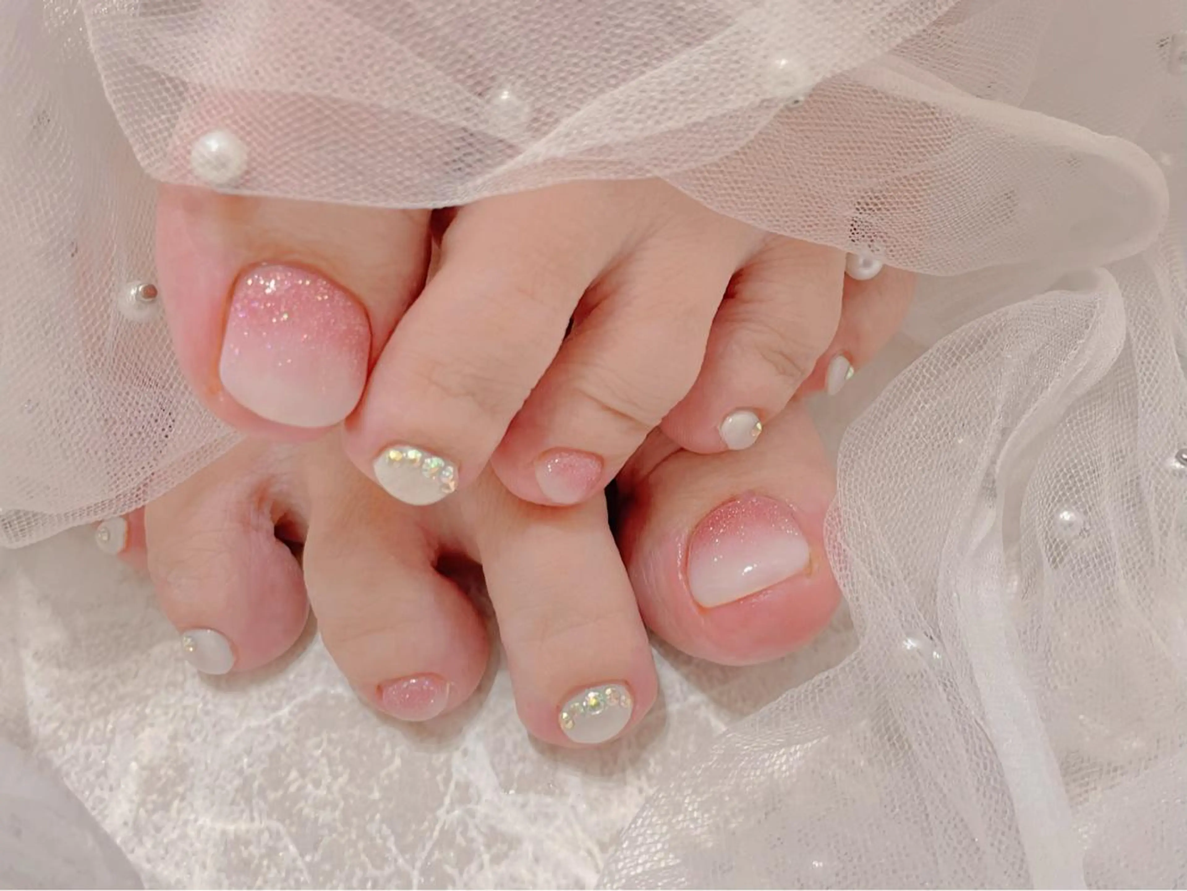 ネイル フットネイル マジックミラー所属・マジック ミラーのネイルデザイン