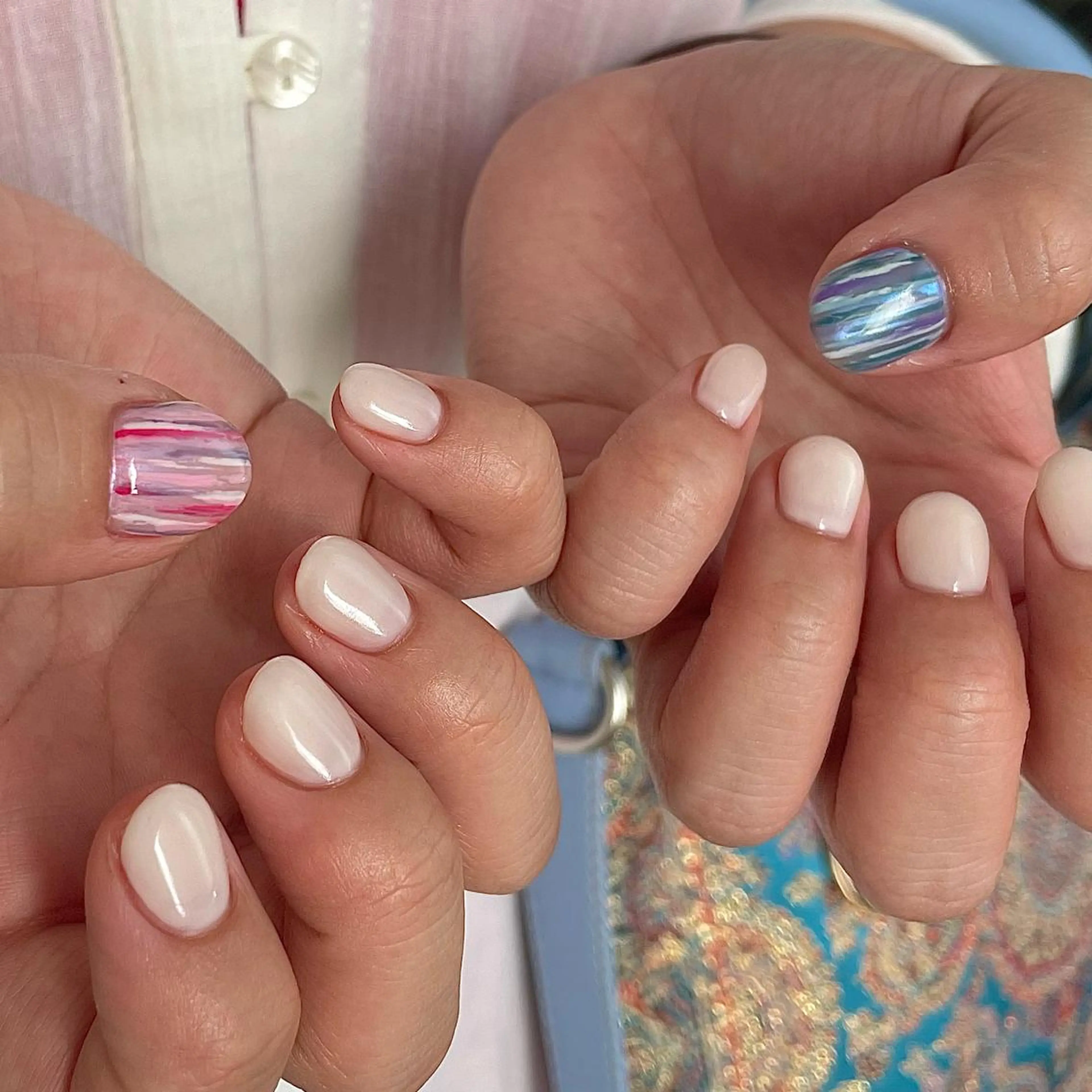 ネイル ワンカラーネイル ハンドネイル Nailsalon BLOOM🌷 山崎のネイルデザイン