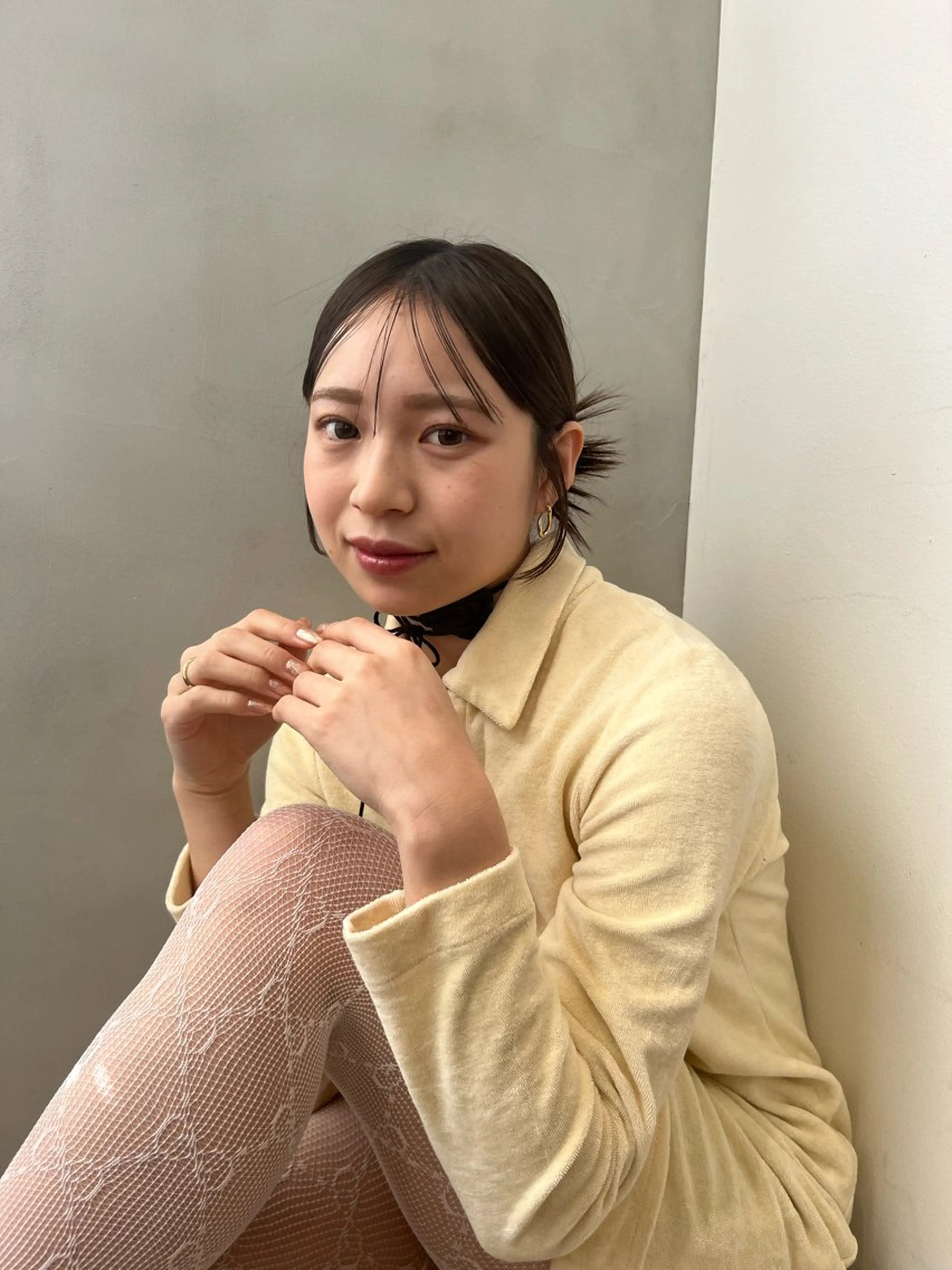 セミロング カット ヘアカラー 💇‍♀️loely 小島のヘアスタイル