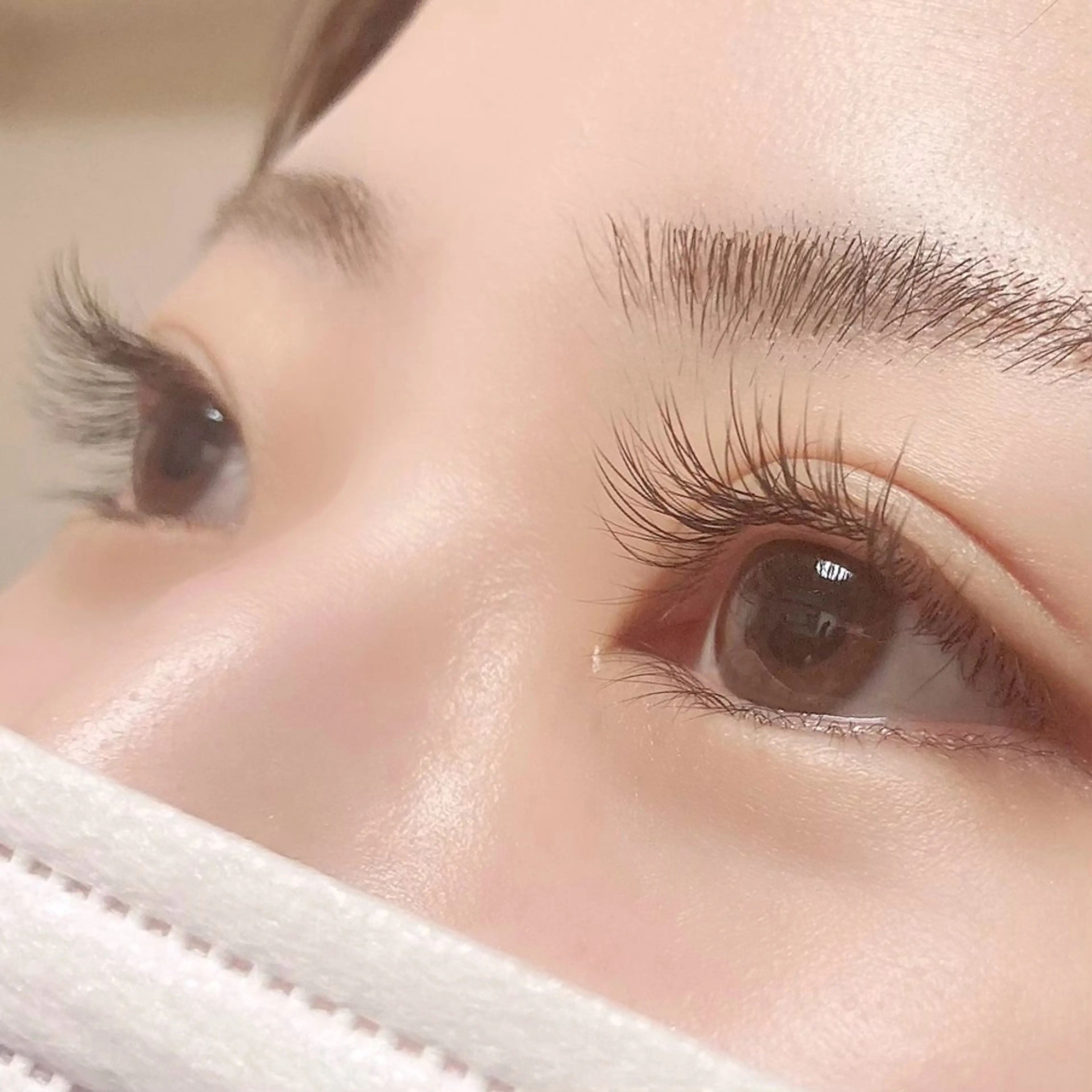 マツエク・マツパ フラットラッシュ ナチュラル マツエク Hase　本八幡 🧸マツエク専門🧸のマツエク・マツパデザイン