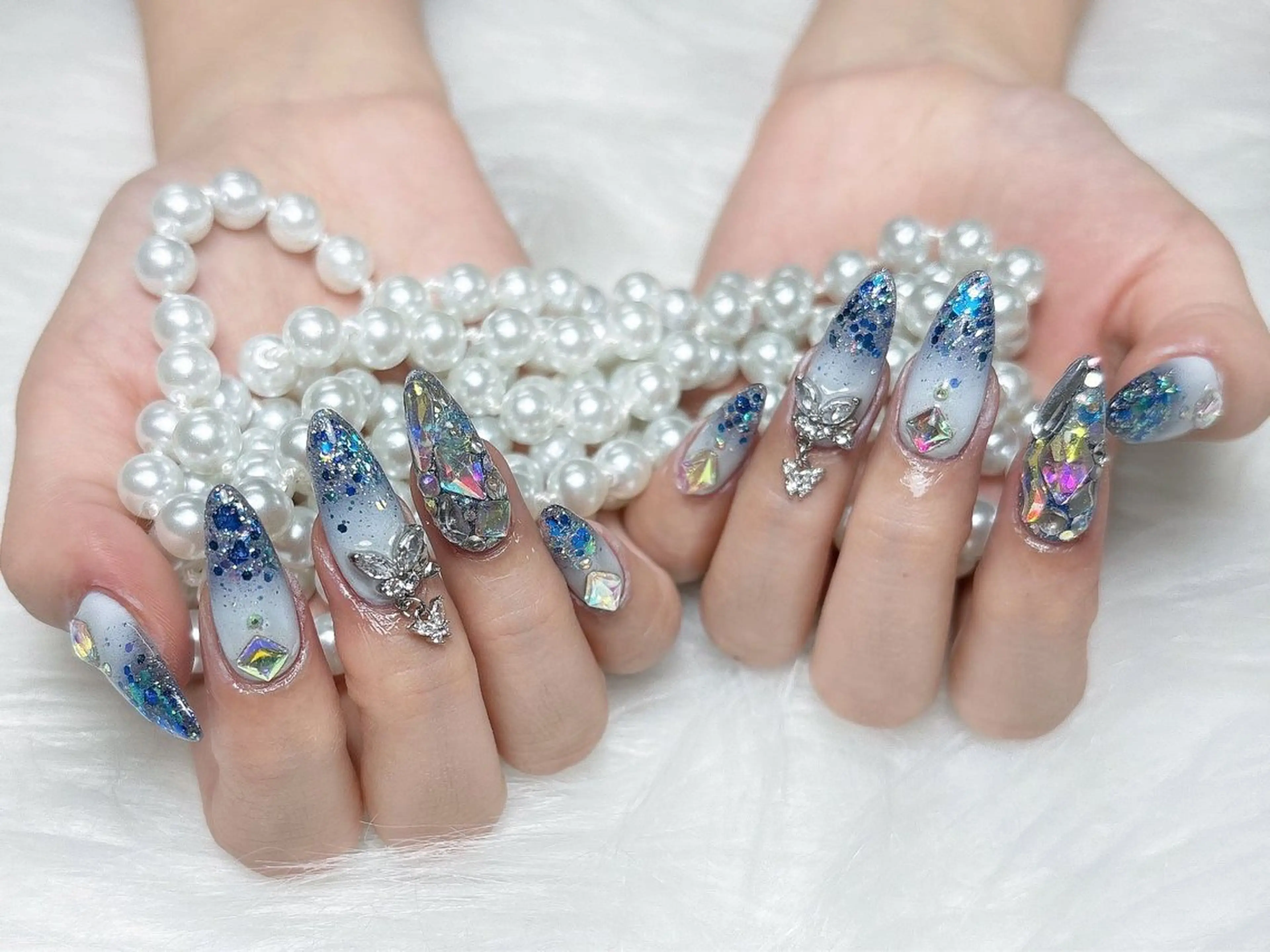 ネイル スカルプネイル ハンドネイル DR 💅のネイルデザイン