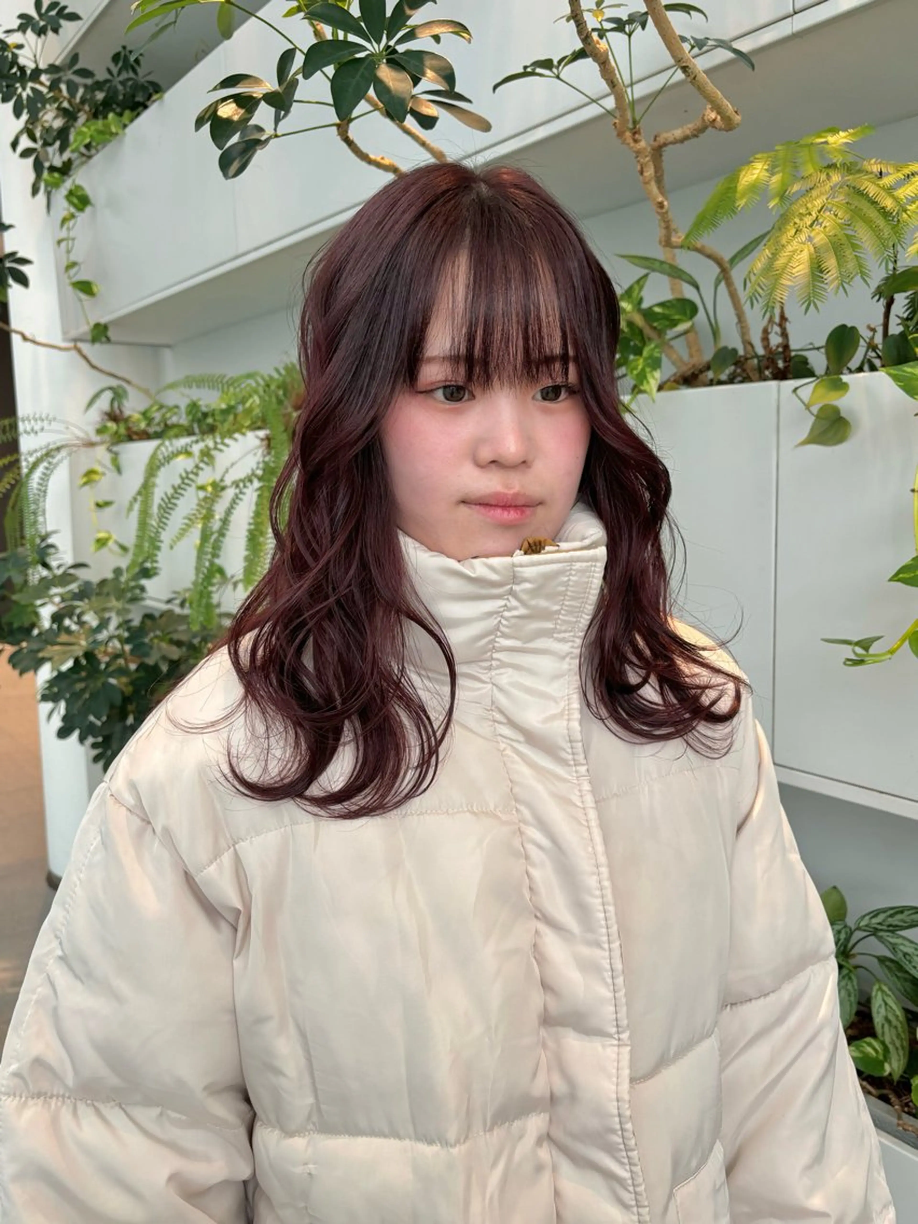 セミロング くさかみさき🌼暖色 /耳つぼ/オタク🌼のヘアスタイル