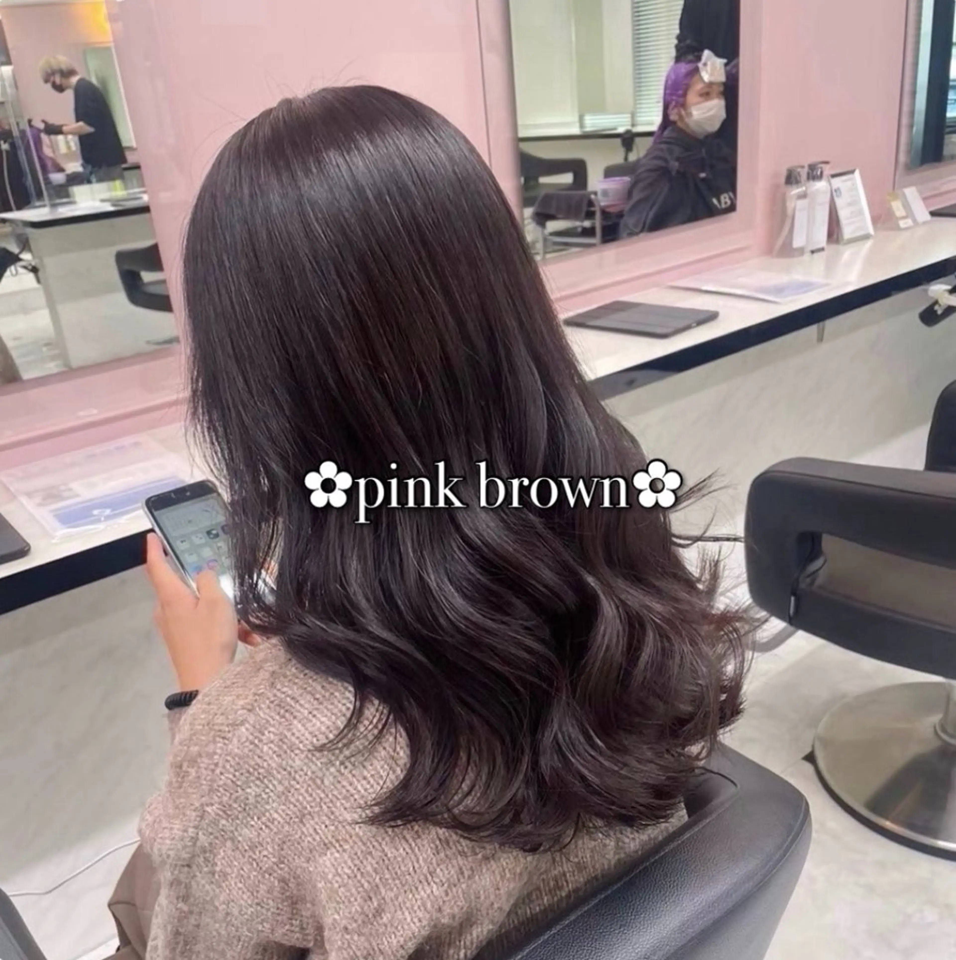 カラー カット ヘアカラー トリートメント 🎀tomoka /縮毛矯正/暖色🎀のヘアスタイル