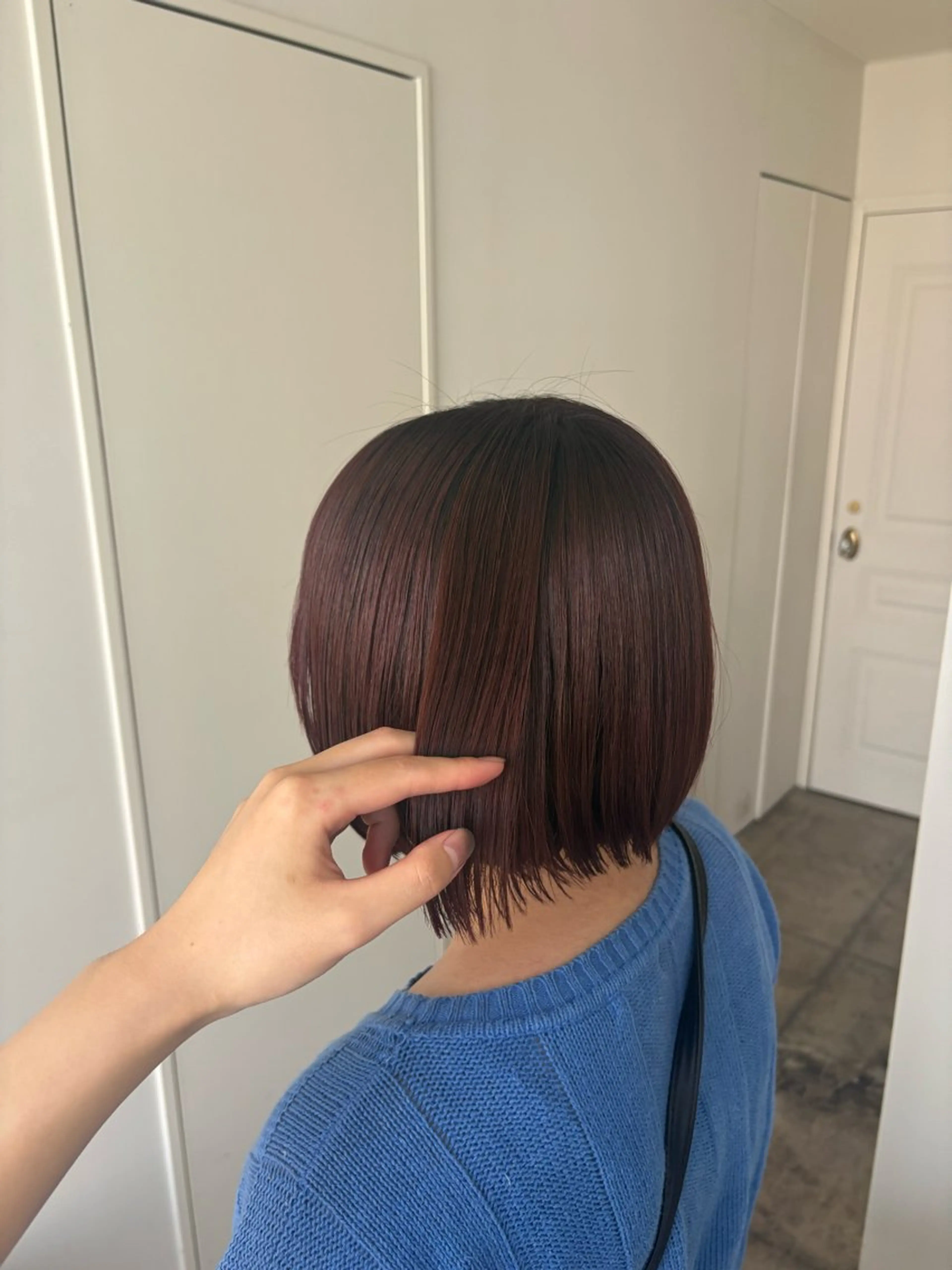 カラー ブラウンカラー カット ヘアカラー トリートメント 髪質改善/レイヤー/ 大阪/ヨシノヒメカのヘアスタイル