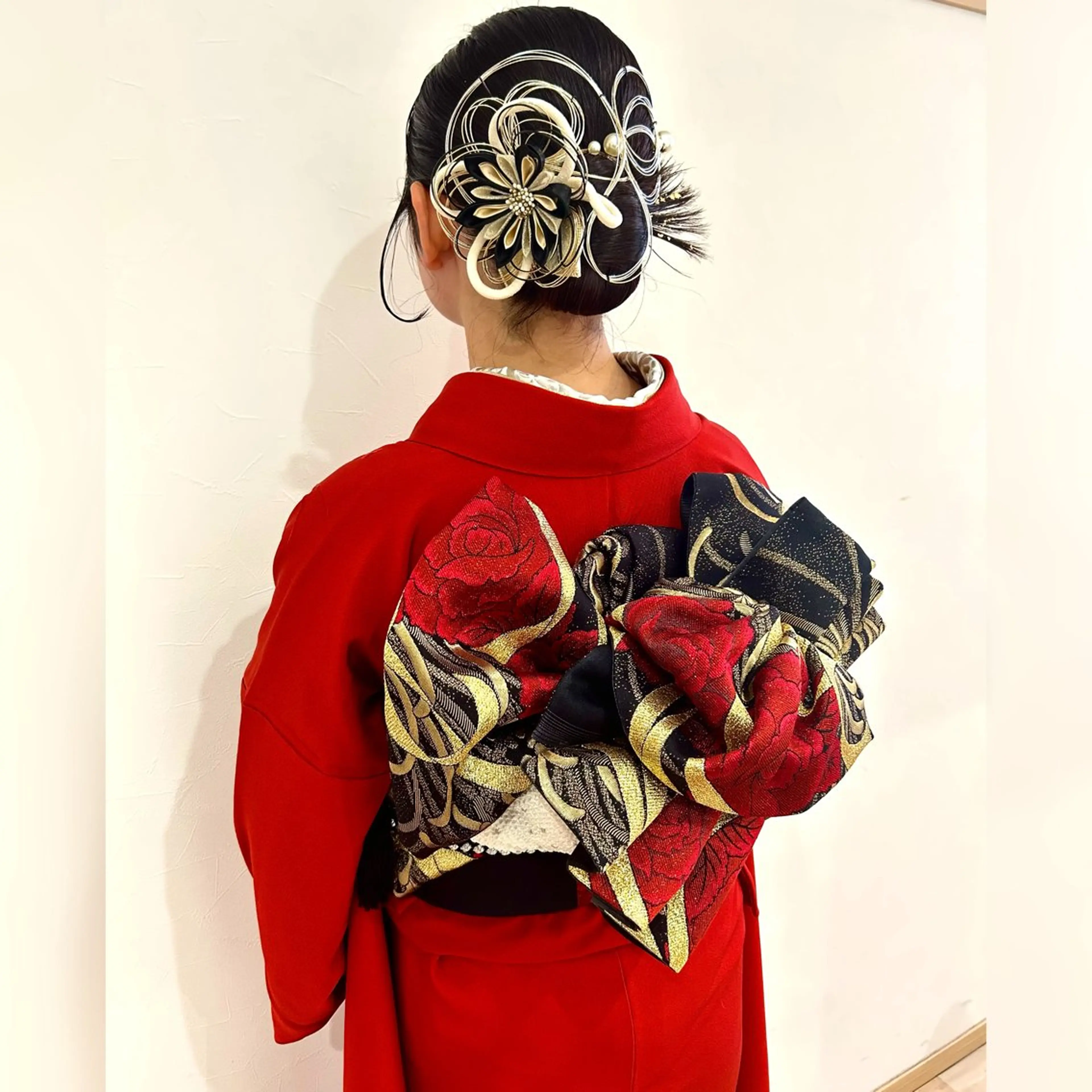 ロング ヘアアレンジ ヘアセット お子様と美容室🧸 HidamaRi絢菜のヘアスタイル