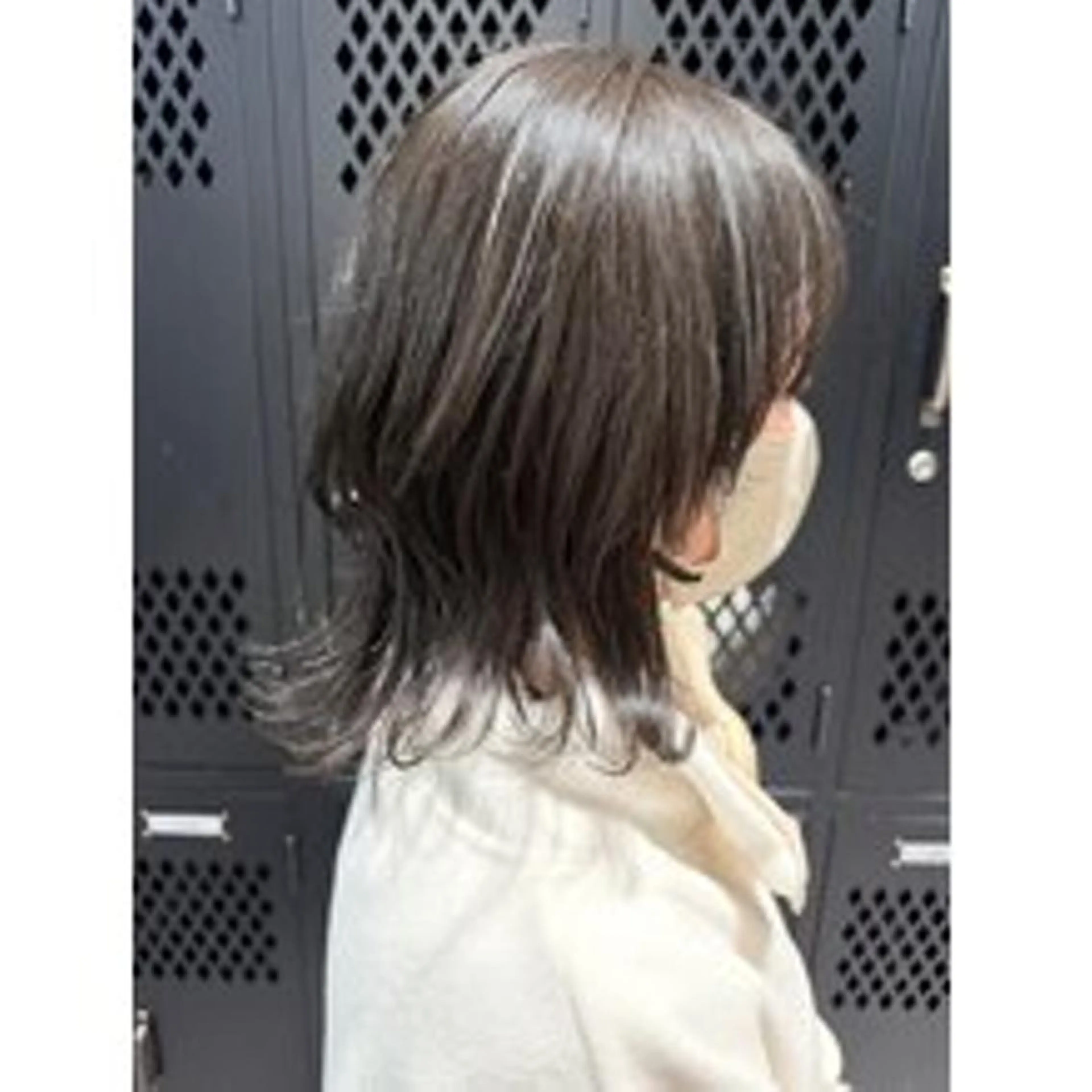 ミディアム ボブ ハイライト 髪質改善 レイヤーカット 似合わせカット カット トリートメント 🌜ROW町田 🌛 公式のヘアスタイル