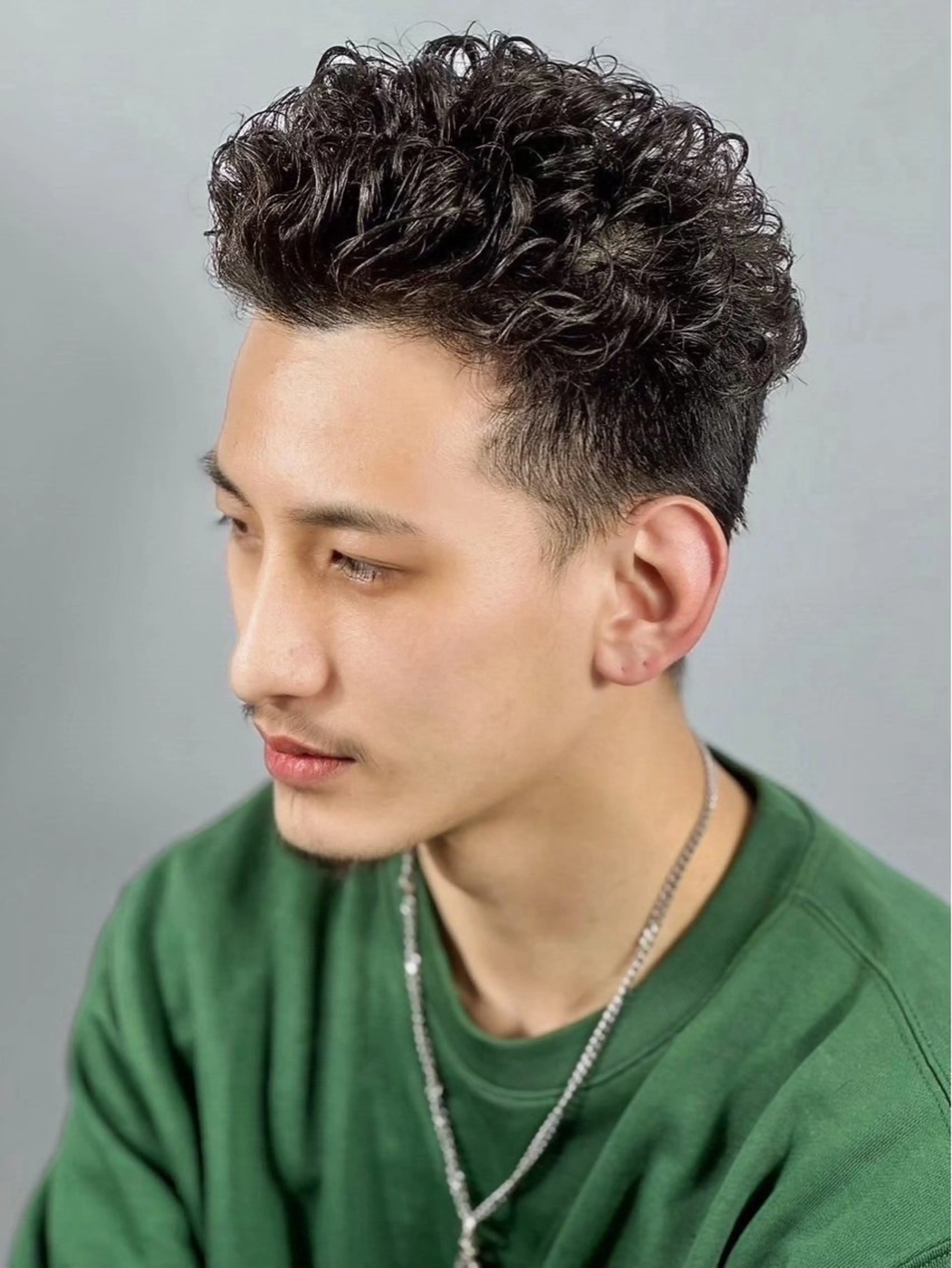 ショート パーマ ヘアアレンジ メンズ カット パーマ ⚡️メンズ特化⚡️ 倉林 隼大のヘアスタイル