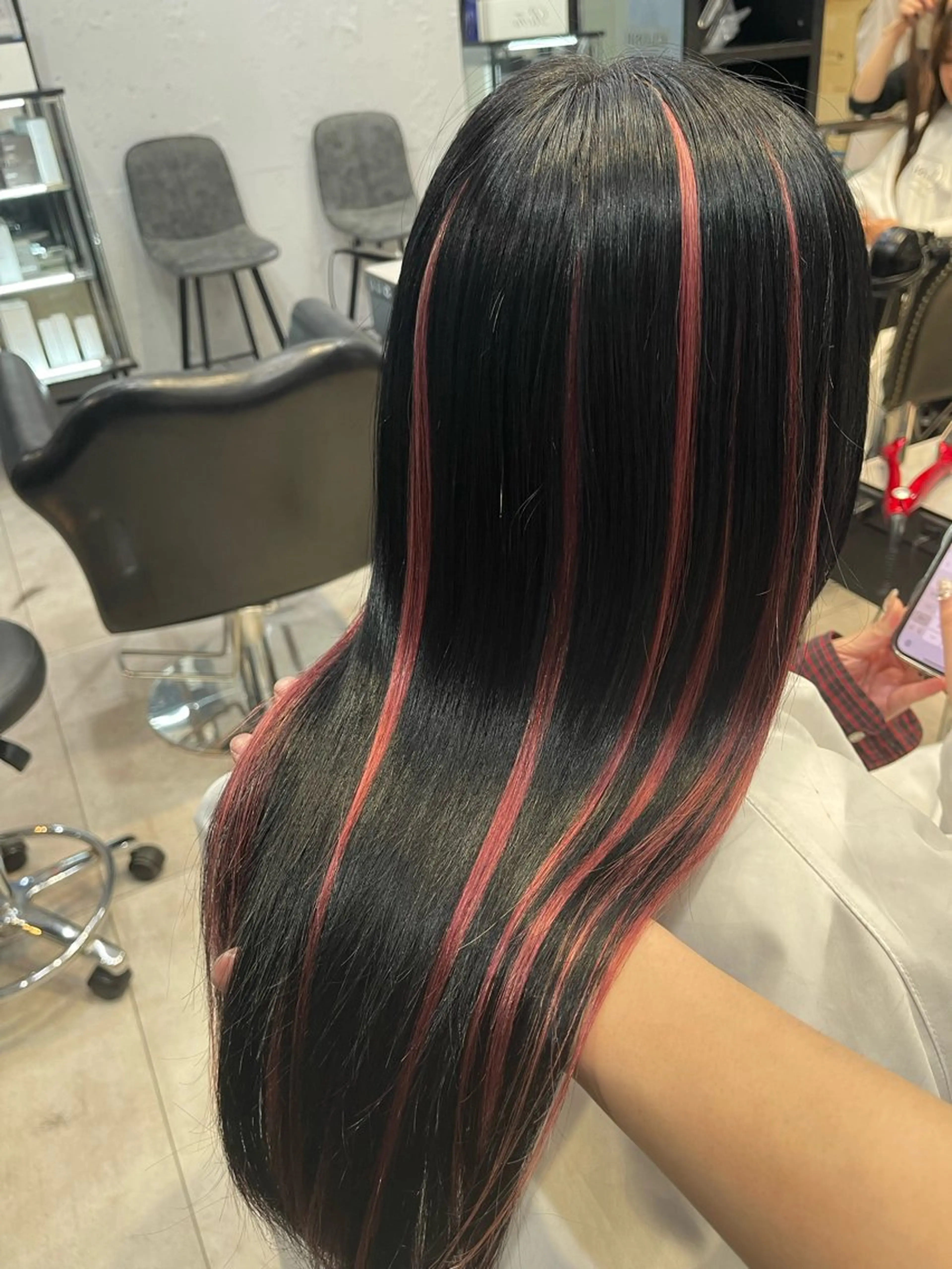 ロング ハイライト Fi-Ne原宿/ プルエクステ/そらのヘアスタイル