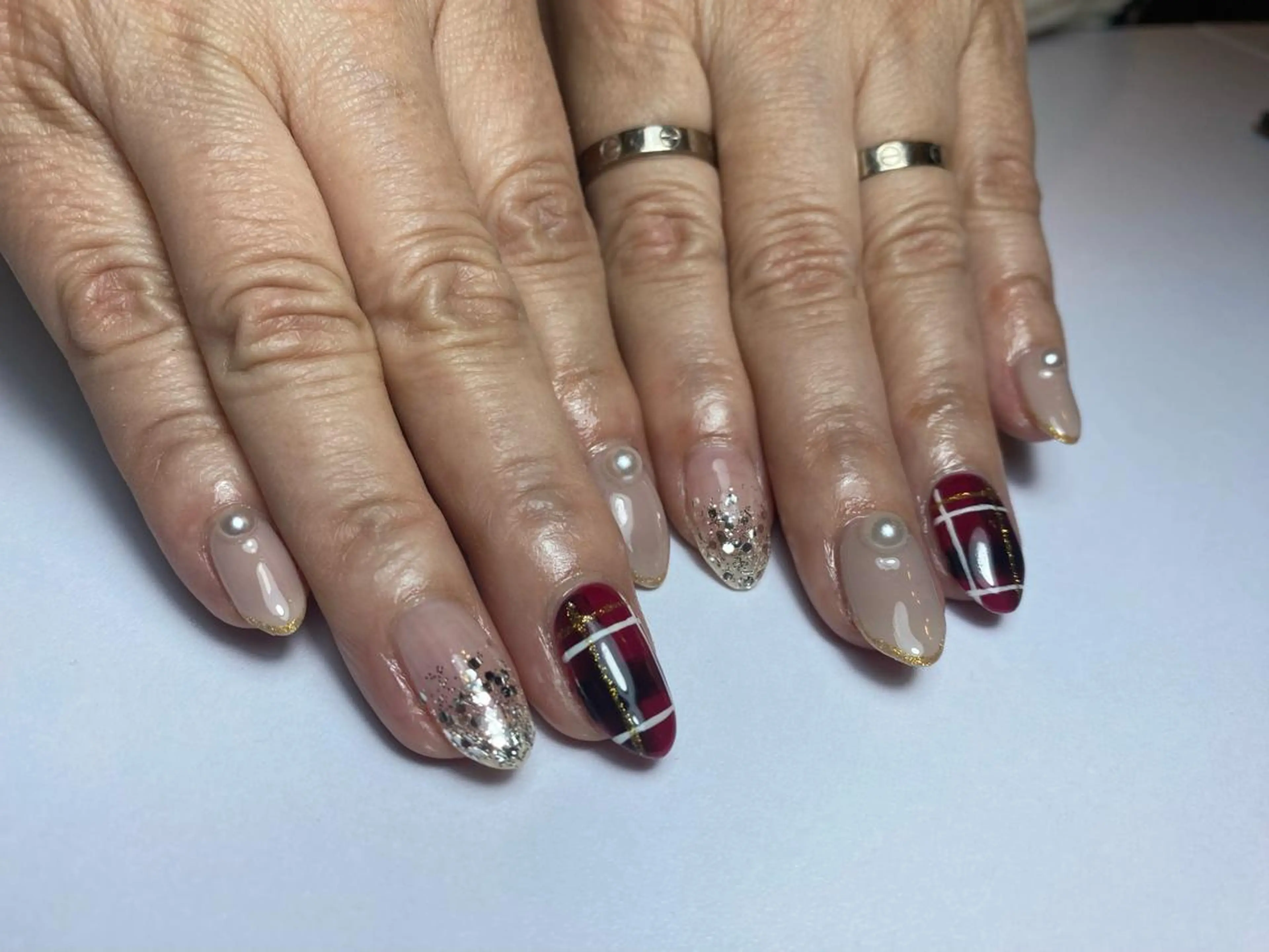 ミディアム shandy nailのネイルデザイン