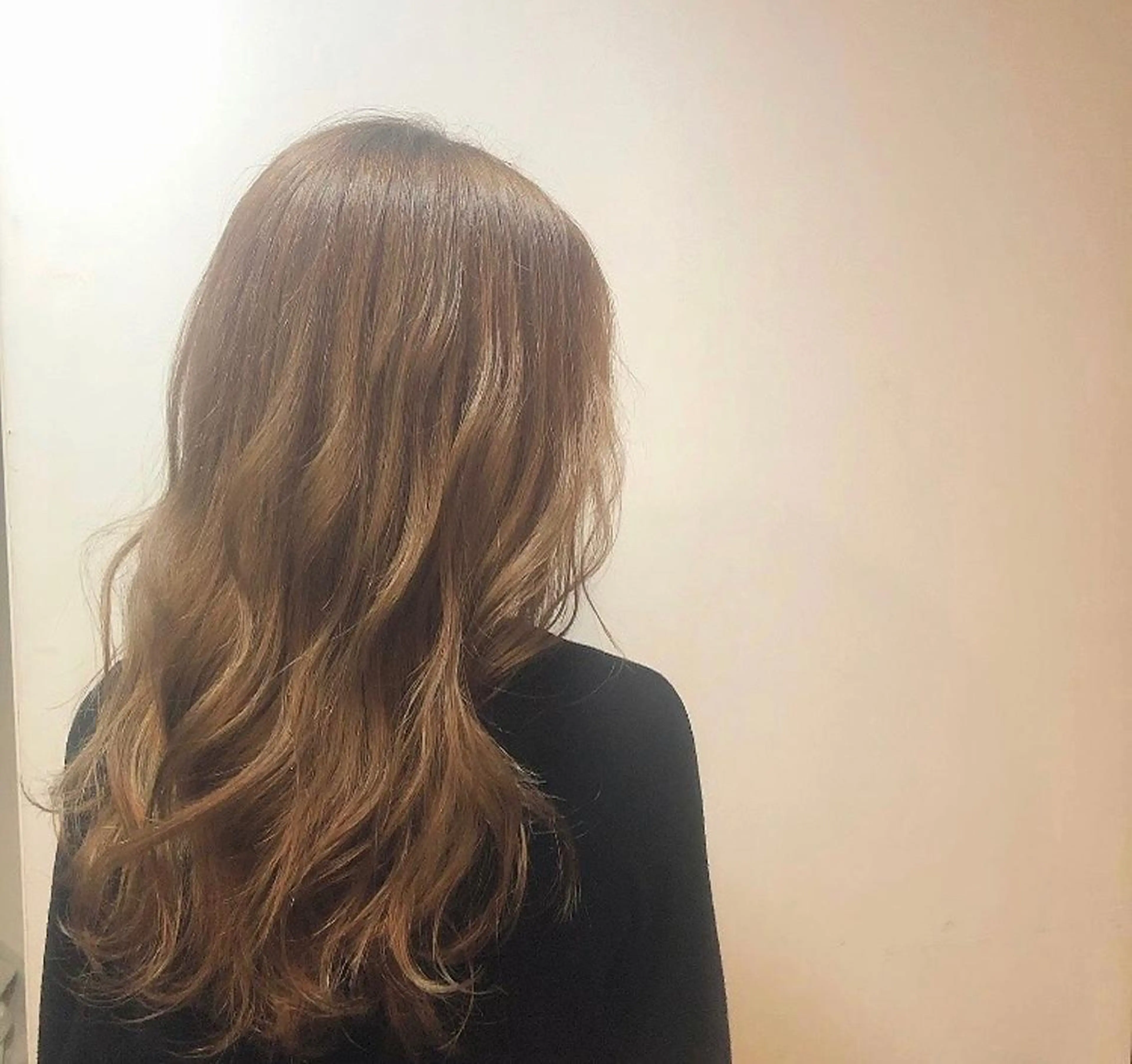 ロング カラー ダブルカラー 髪質改善サロン 梅田/ヨナミネのヘアスタイル