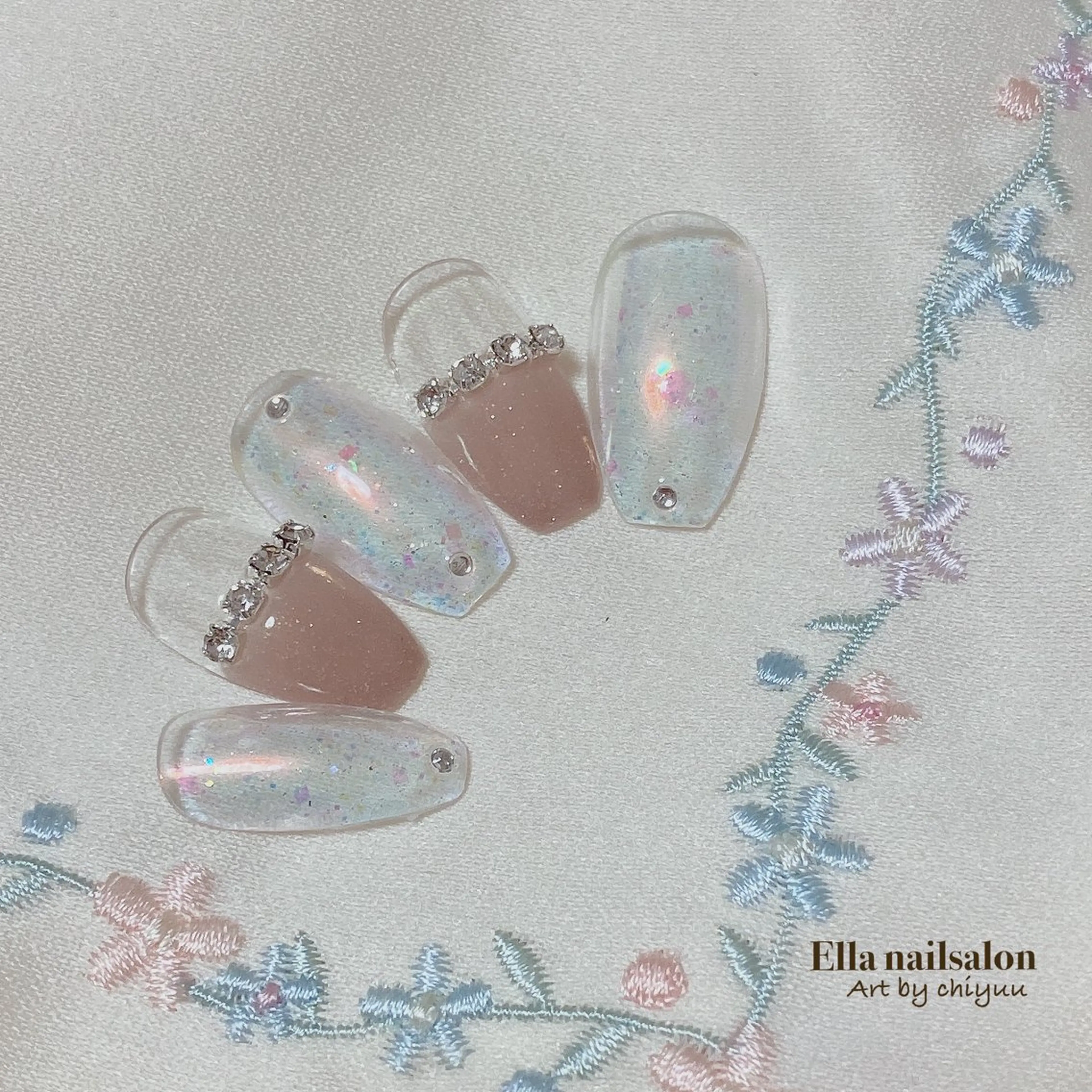 ネイル ハンドネイル Ella nail ちゆうのネイルデザイン
