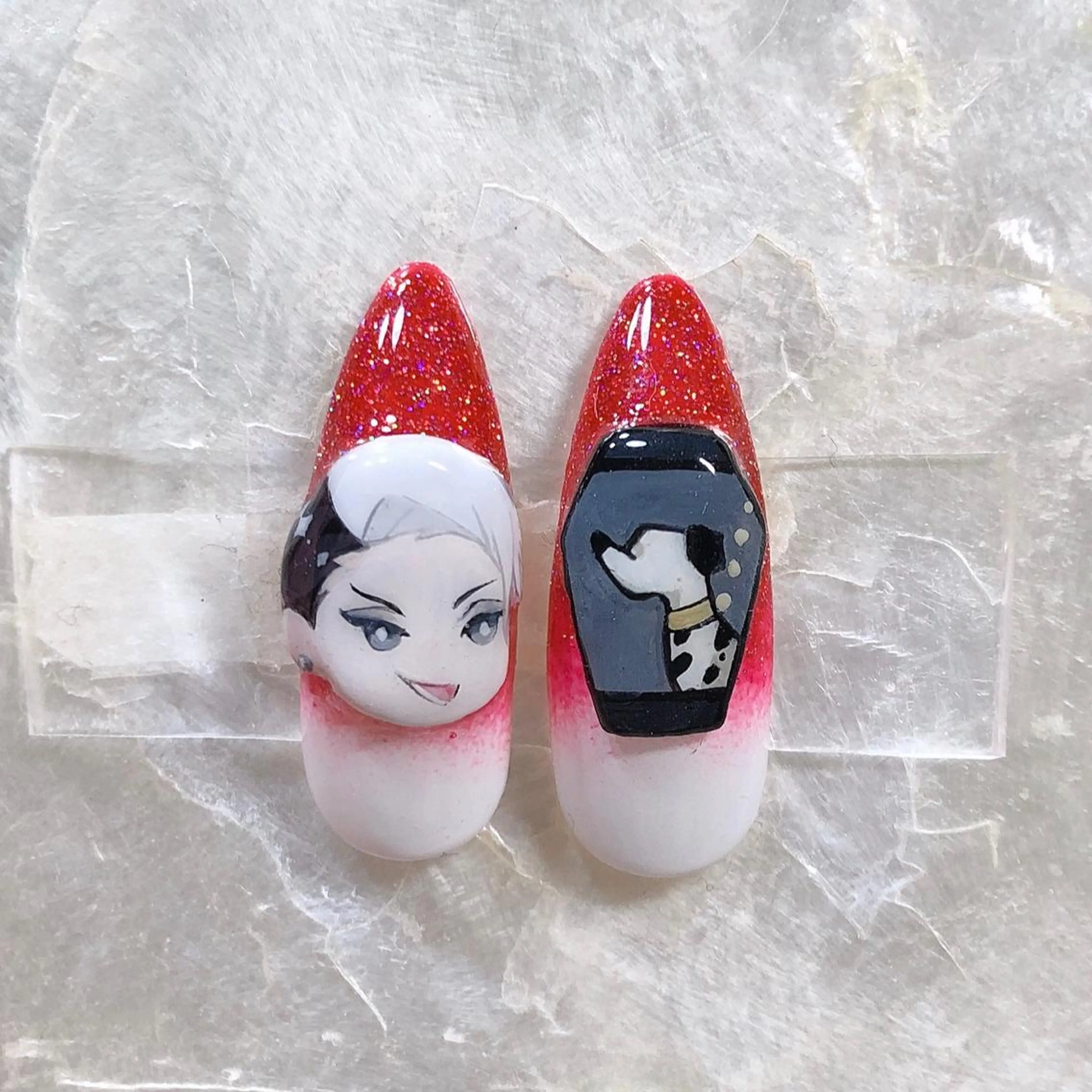 ネイル ネイルチップ 東 千夏のネイルデザイン