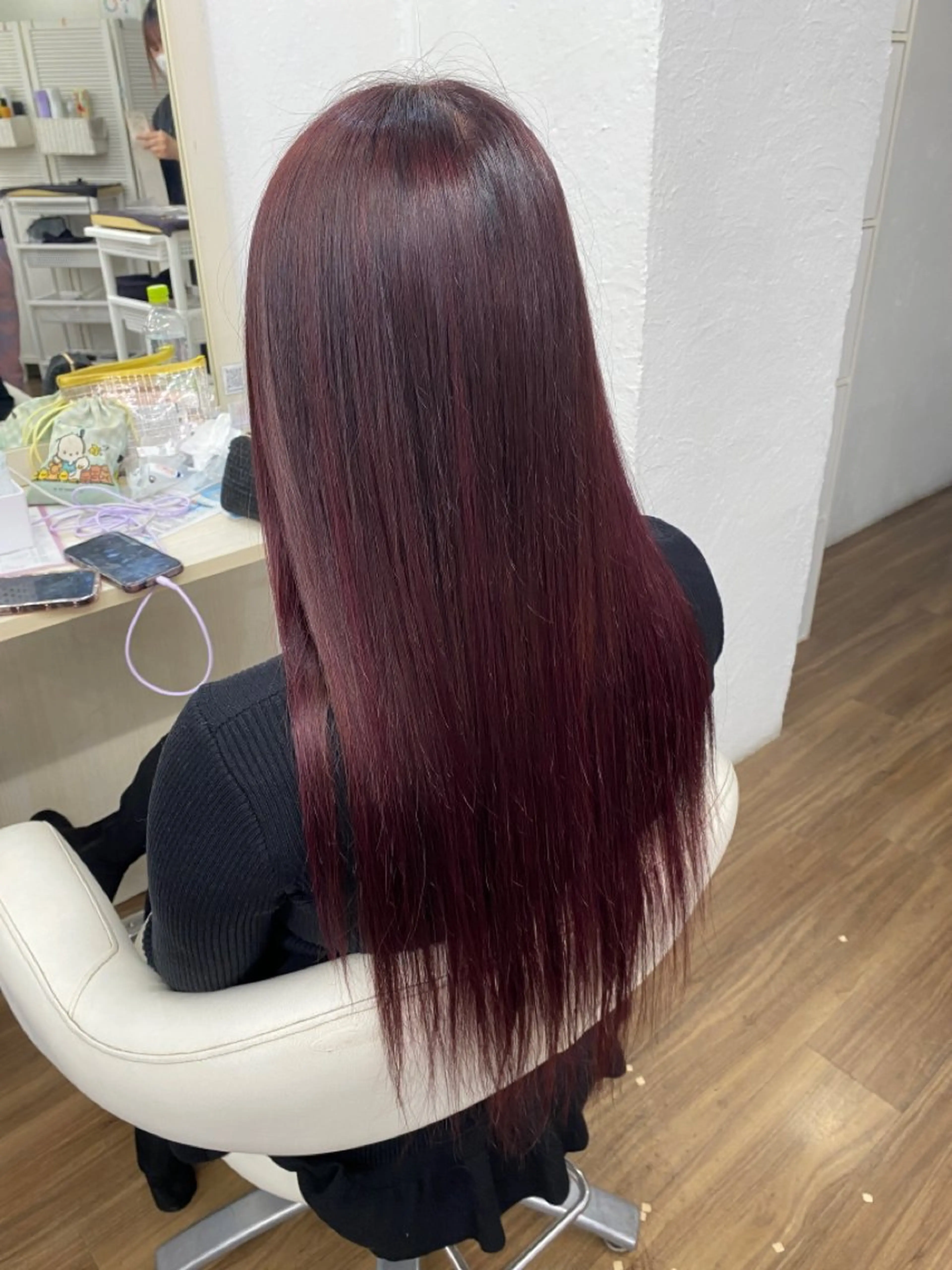 ロング ヘアアレンジ シールエクステ エクステ エクステ GLOSS 心斎橋 山上のヘアスタイル