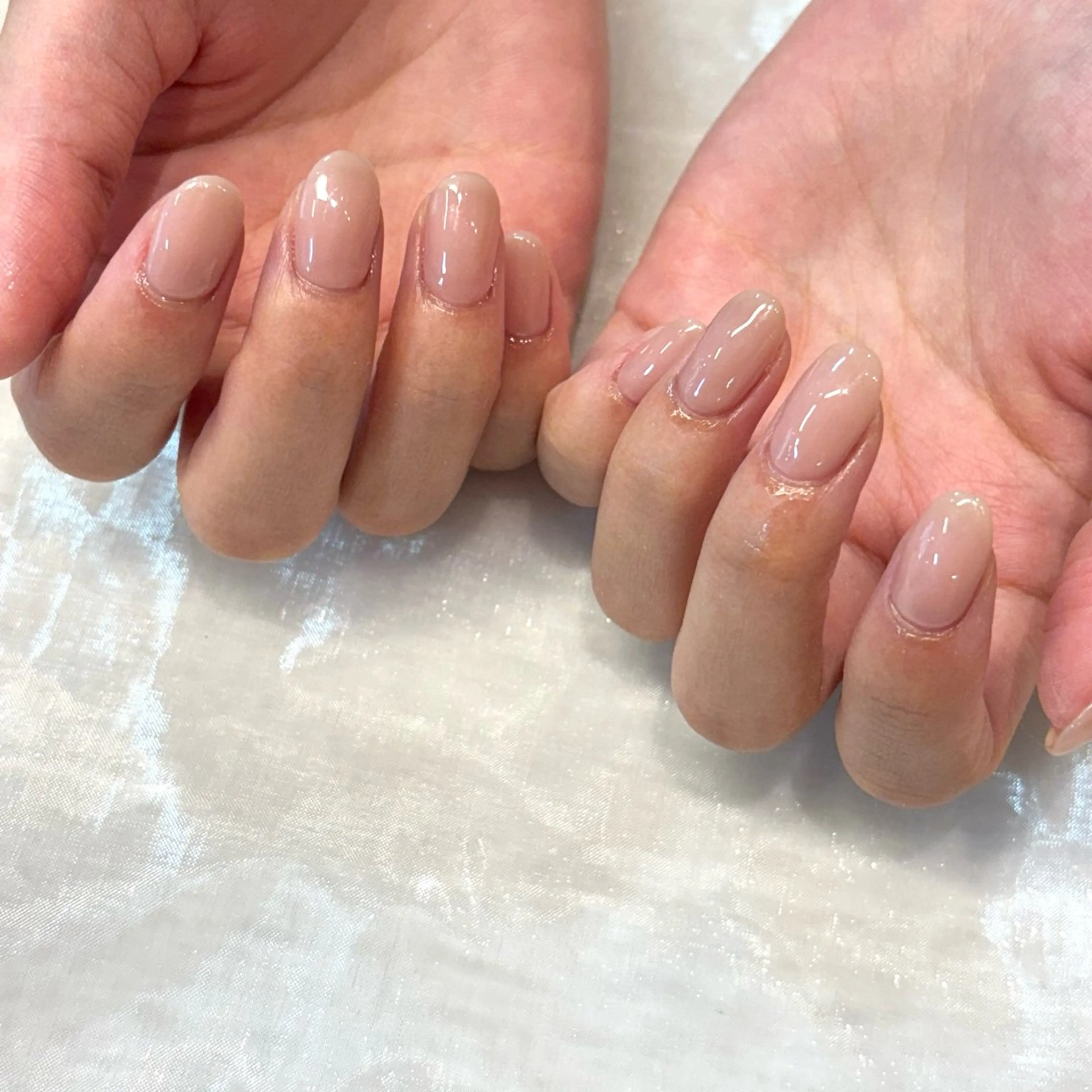 ネイル ジェルネイル ワンカラーネイル ハンドネイル Chipie_ ayanoのネイルデザイン