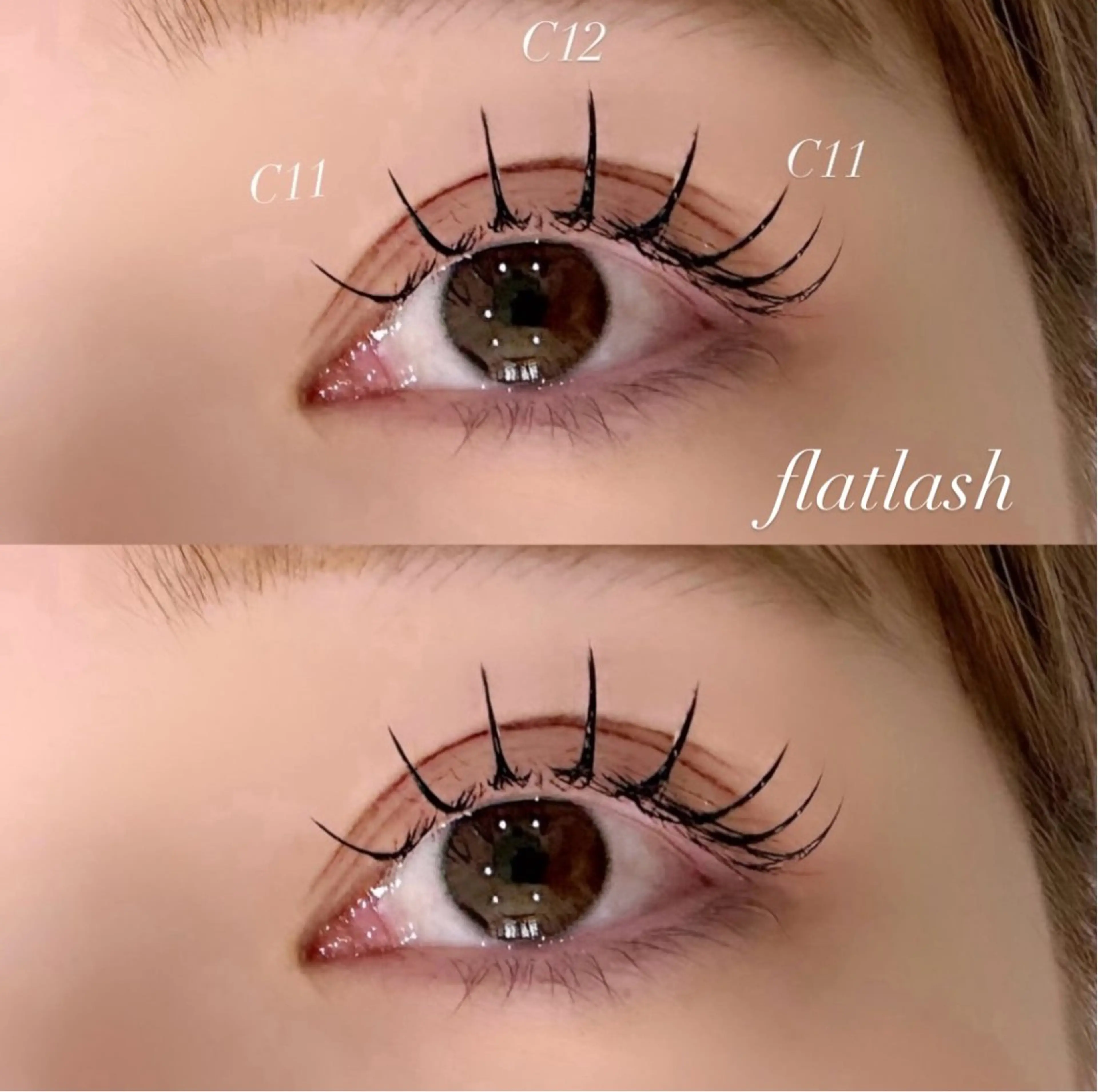 マツエク・マツパ マツエク prize iris ASUKAのマツエク・マツパデザイン