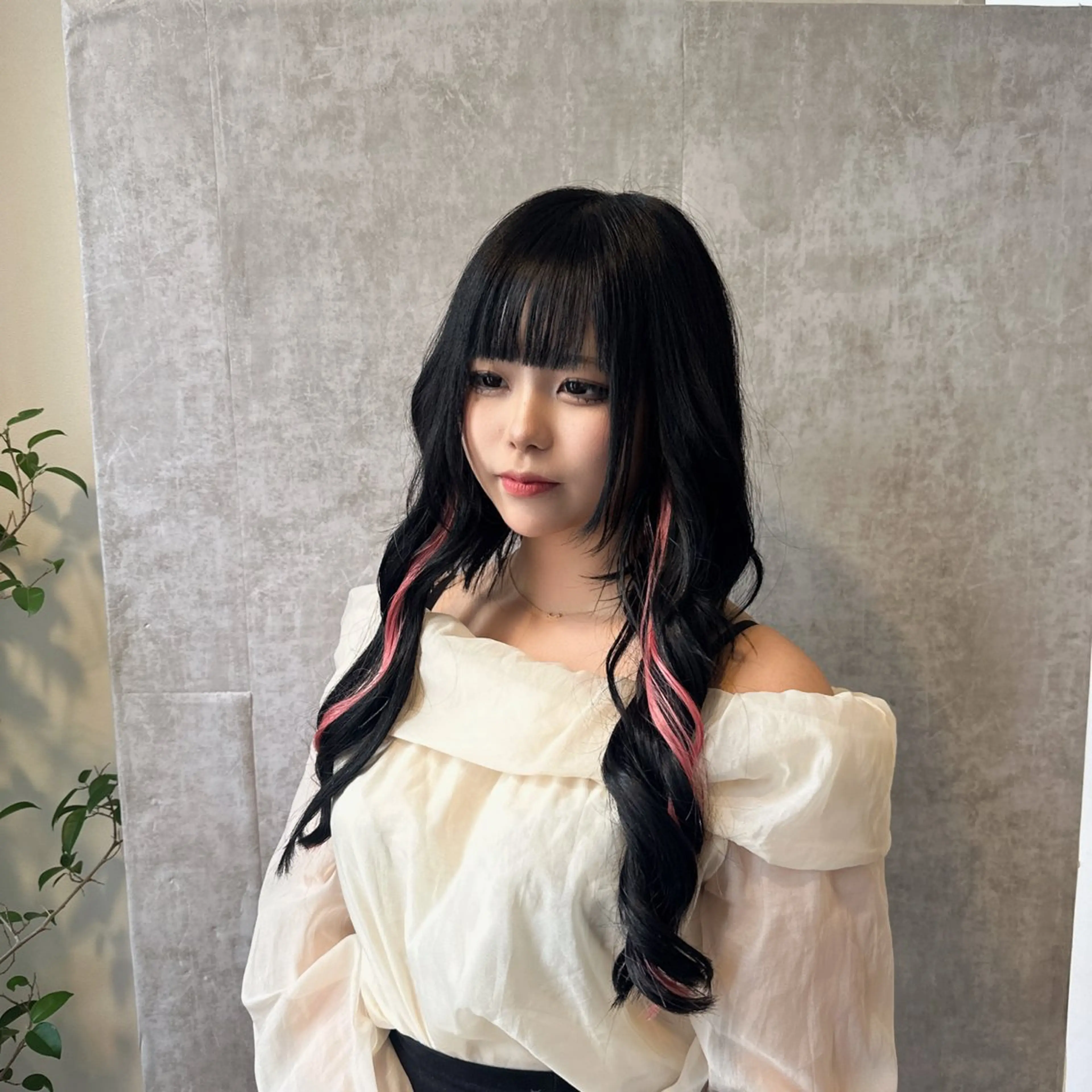 メンズ特化韓国ヘア シャドウパーマのヘアスタイル