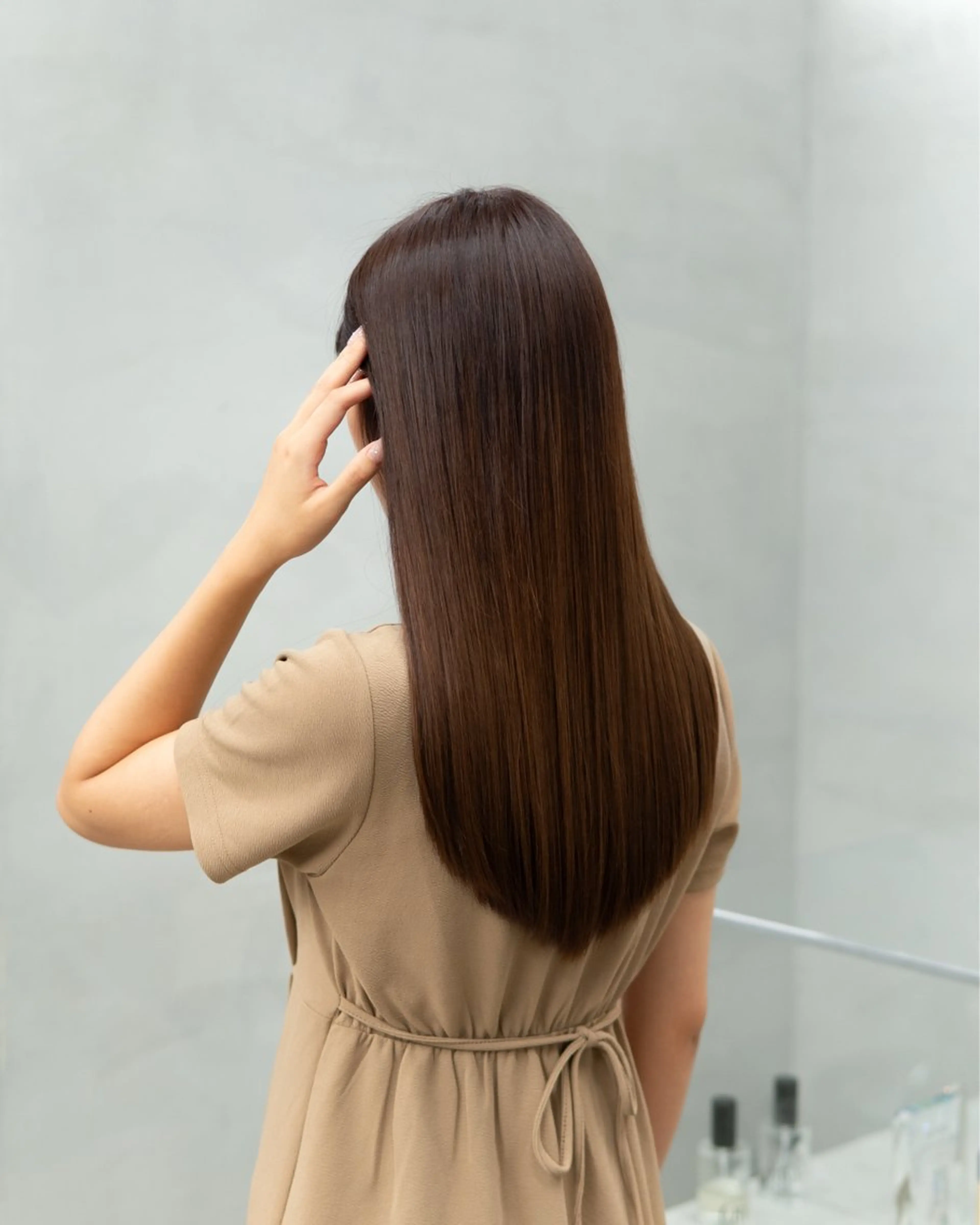 ロング カラー ブラウンカラー ショコラブラウン 透明感カラー トリートメント トリートメント 🦋髪質改善/艶髪 /カラー/go🦋のヘアスタイル