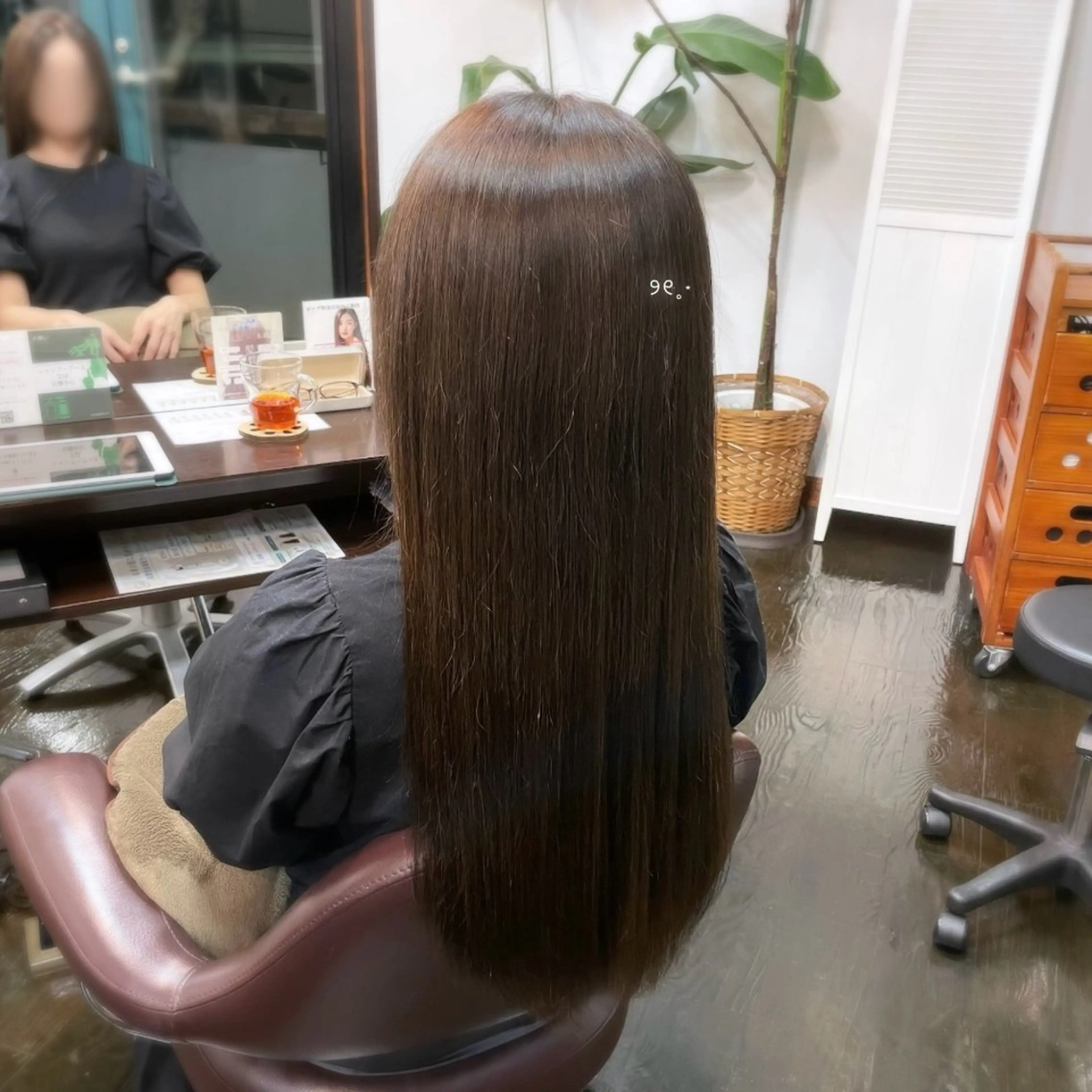 ロング カラー グレージュ ヘアカラー nana ♡のヘアスタイル