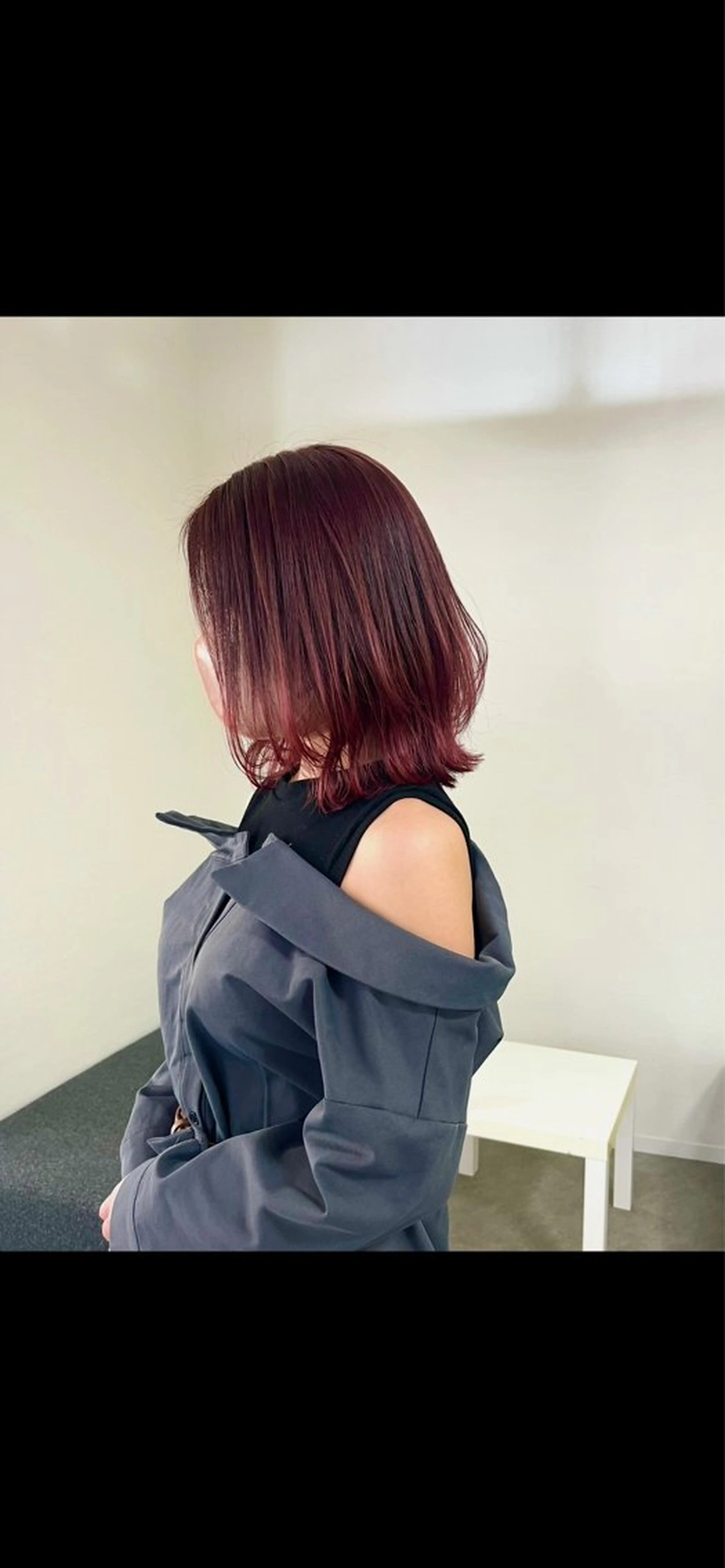 ミディアム カラー 透明感カラー‪🫧 Kanaのヘアスタイル