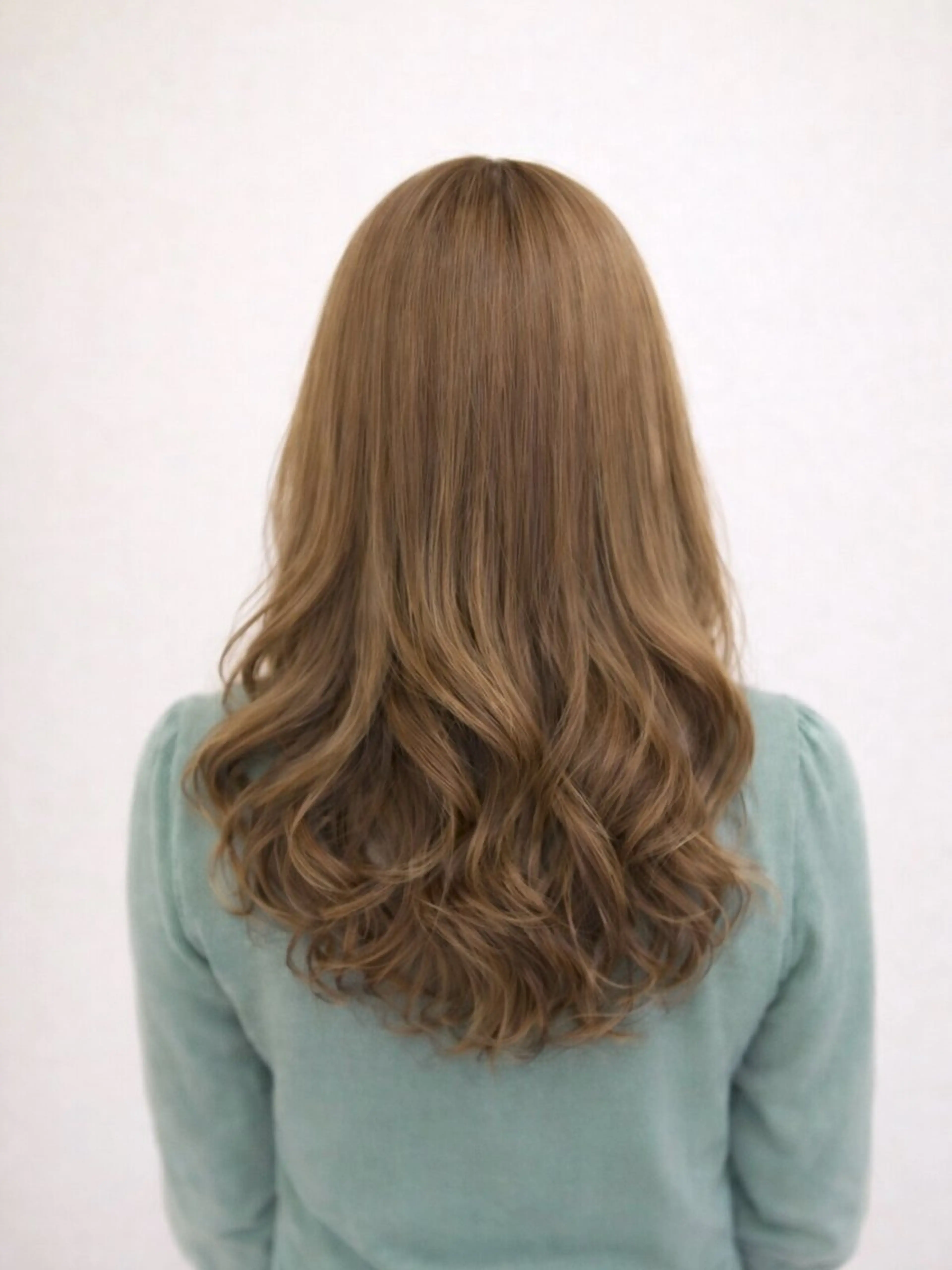 ロング カラー ベージュカラー ブリーチ オリーブベージュ 中原由貴 /WILLOW京橋のヘアスタイル