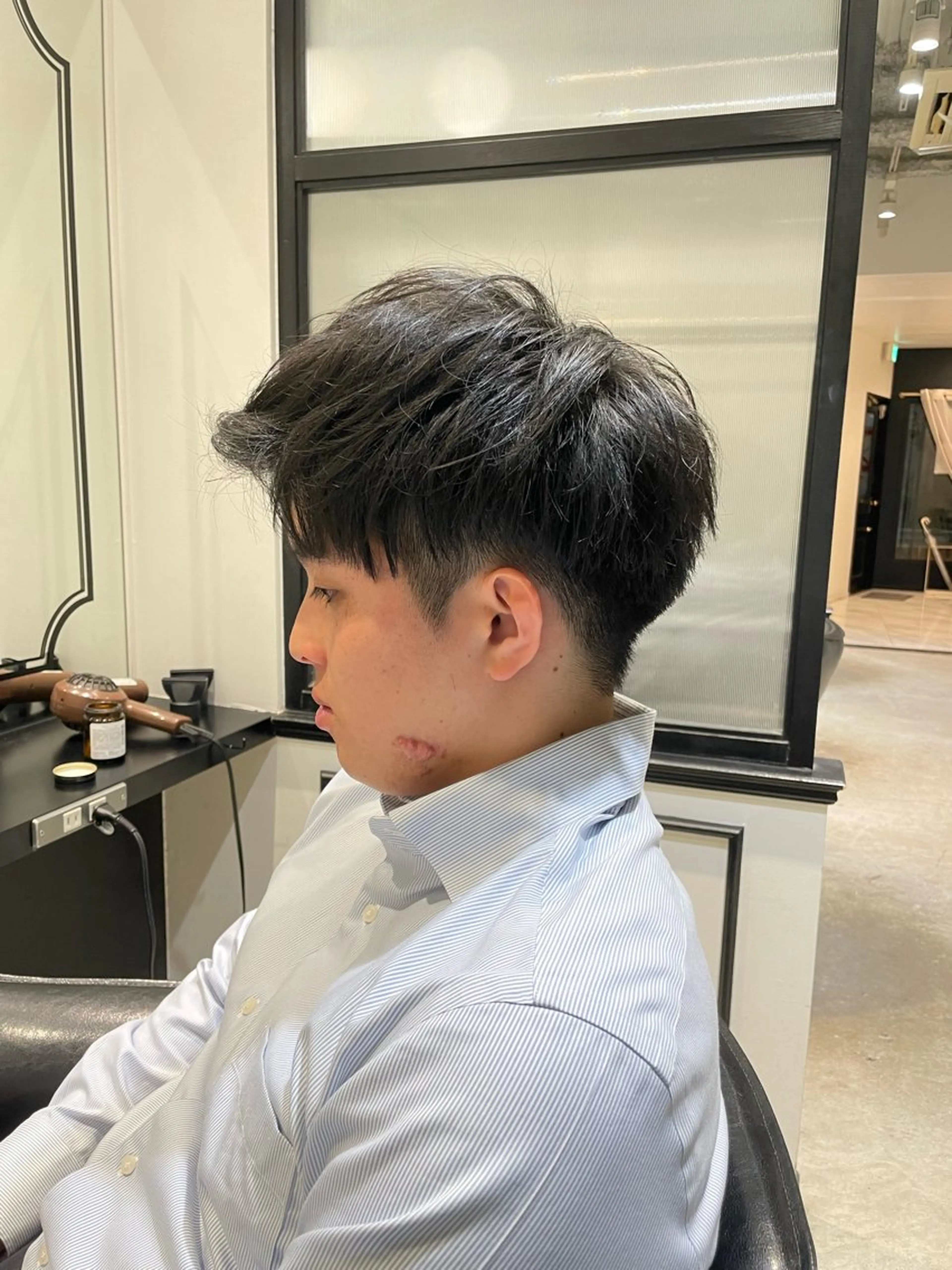 ショート メンズ マッシュ 刈り上げ feliz🤍 RINAのマツエク・マツパデザイン