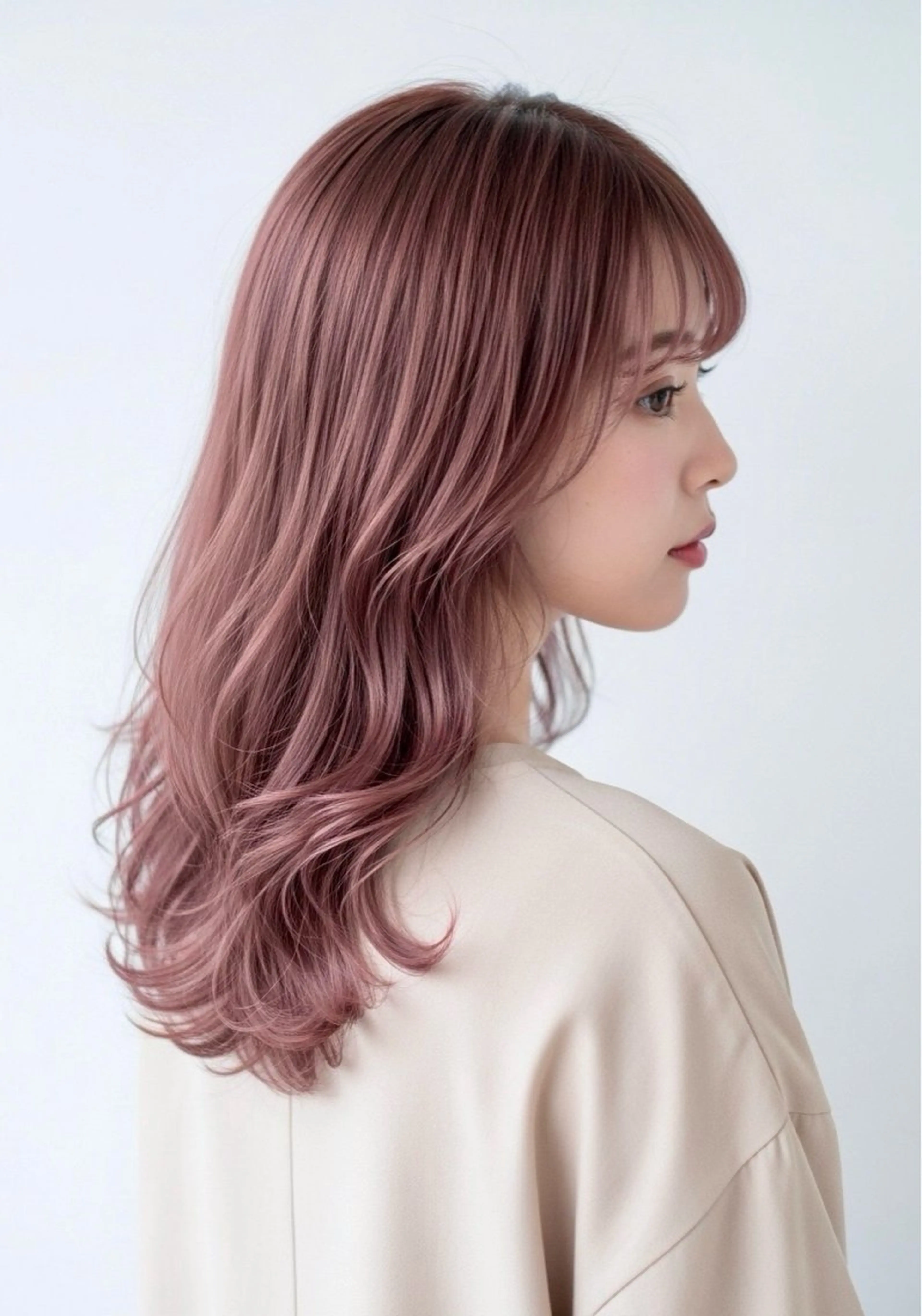 ロング 橋本 茉保のヘアスタイル