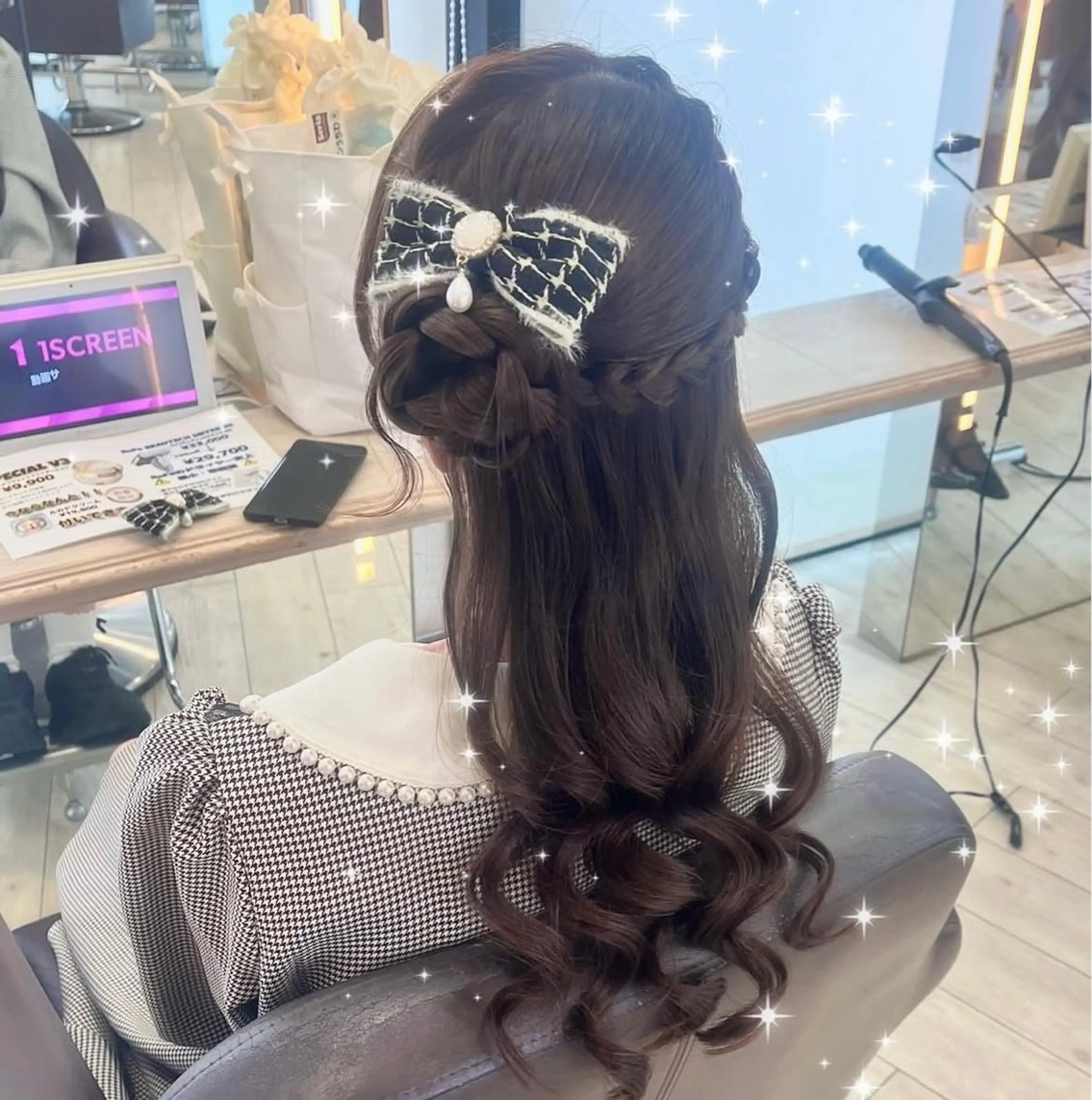 【平日限定価格❕】꒰ঌヘアメ系ヘアアレンジ໒꒱🎀オタ活 イベント前にぜひ♡🎀の写真
