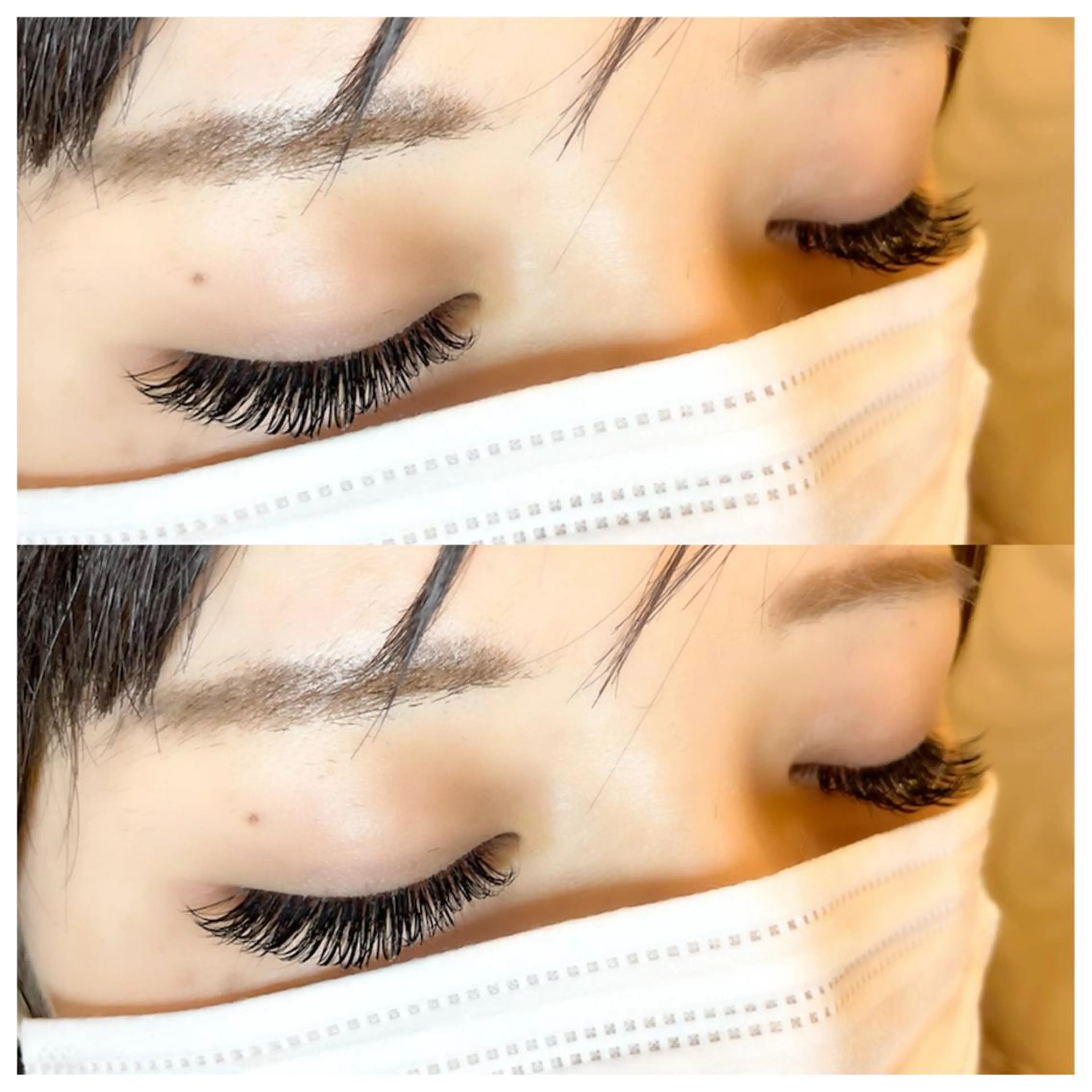 マツエク・マツパ フラットラッシュ ナチュラル パリジェンヌラッシュリフト まつげパーマ 一重×まつ毛パーマ マツエク 💕丸島 夏名🐰🍀のマツエク・マツパデザイン