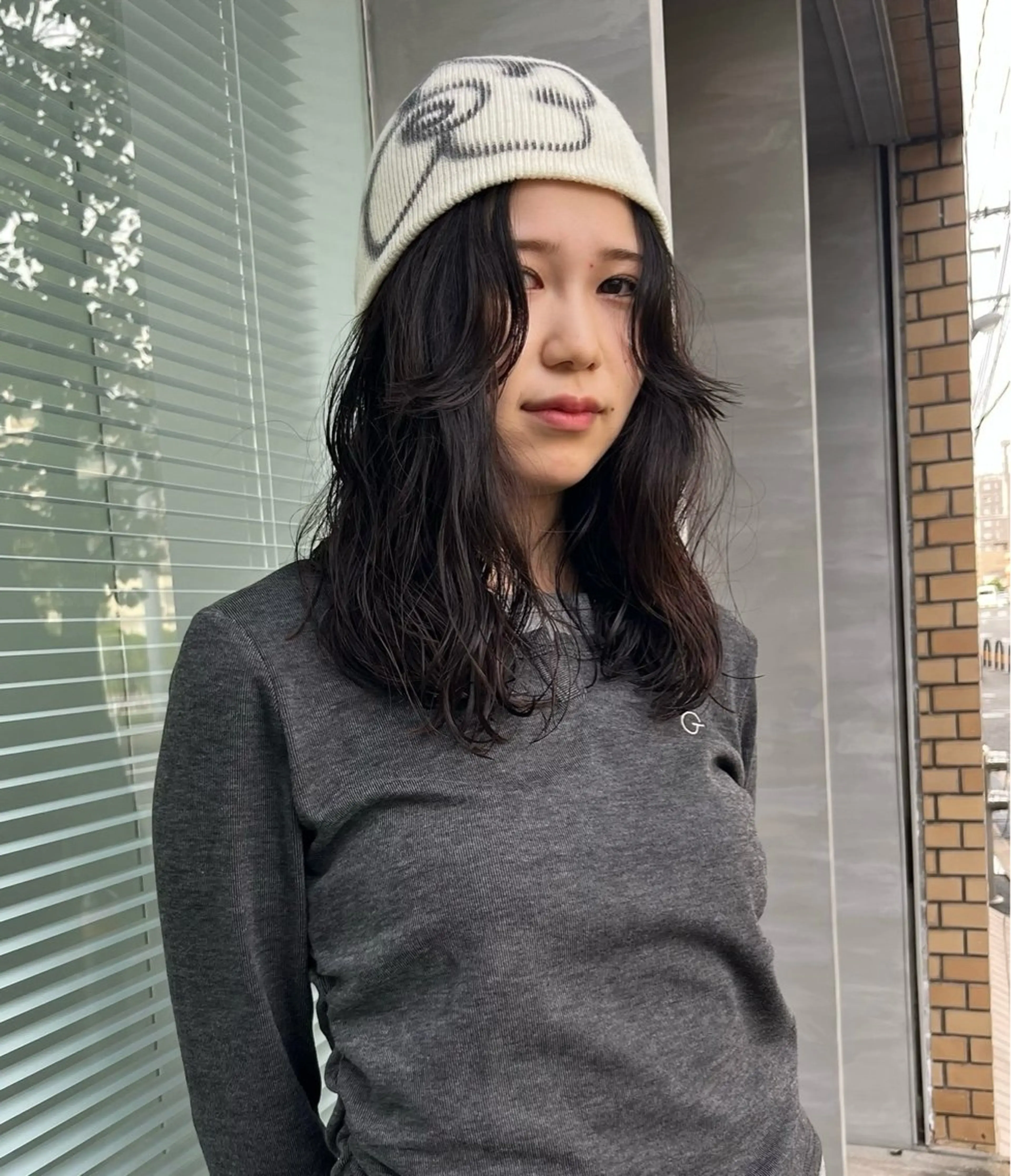 セミロング パーマ セミロングパーマ qpula クプラのヘアスタイル