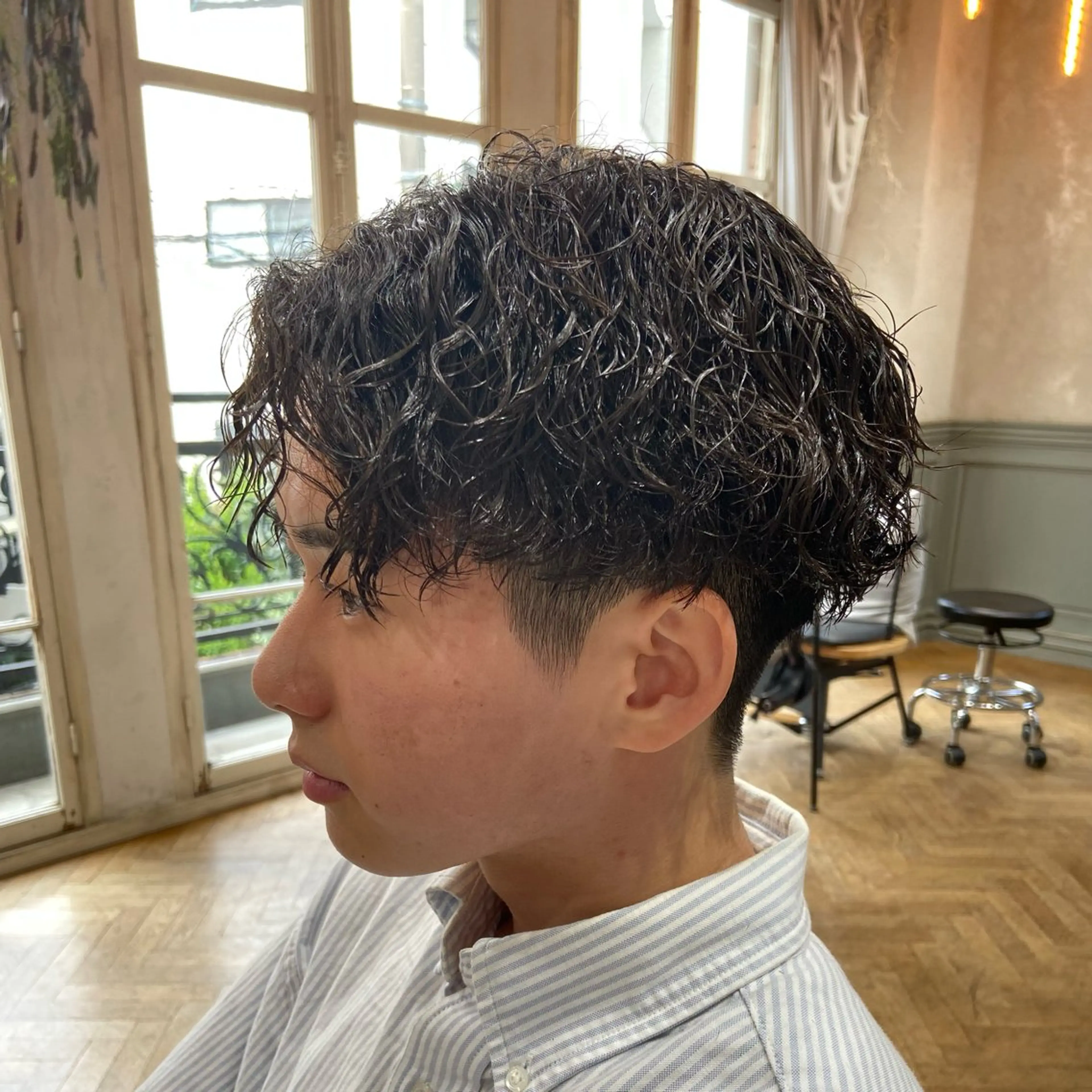 パーマ メンズ 地毛風縮毛矯正 /ニュアンス/はるたのヘアスタイル