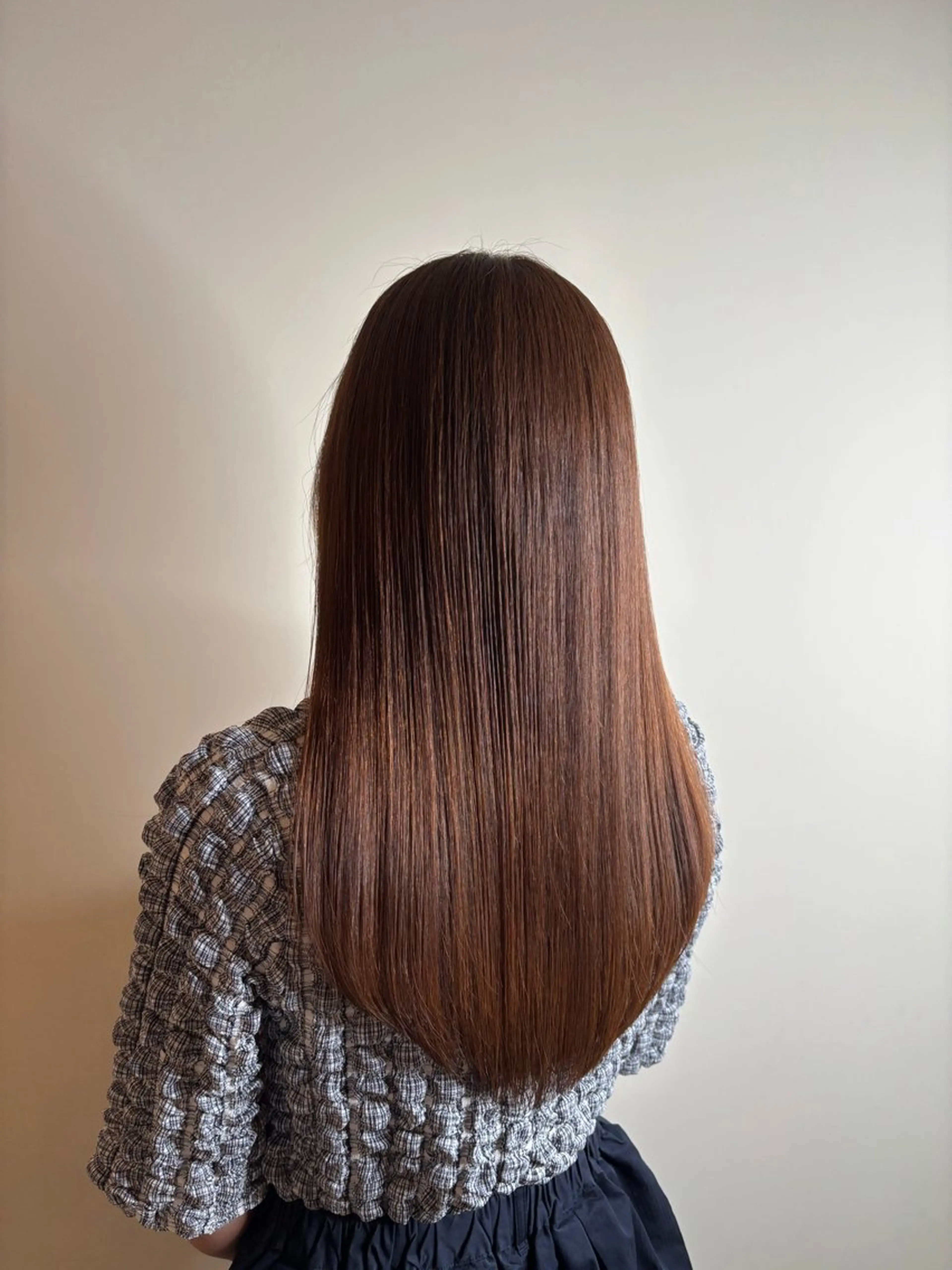 ロング 福井 伶菜のヘアスタイル