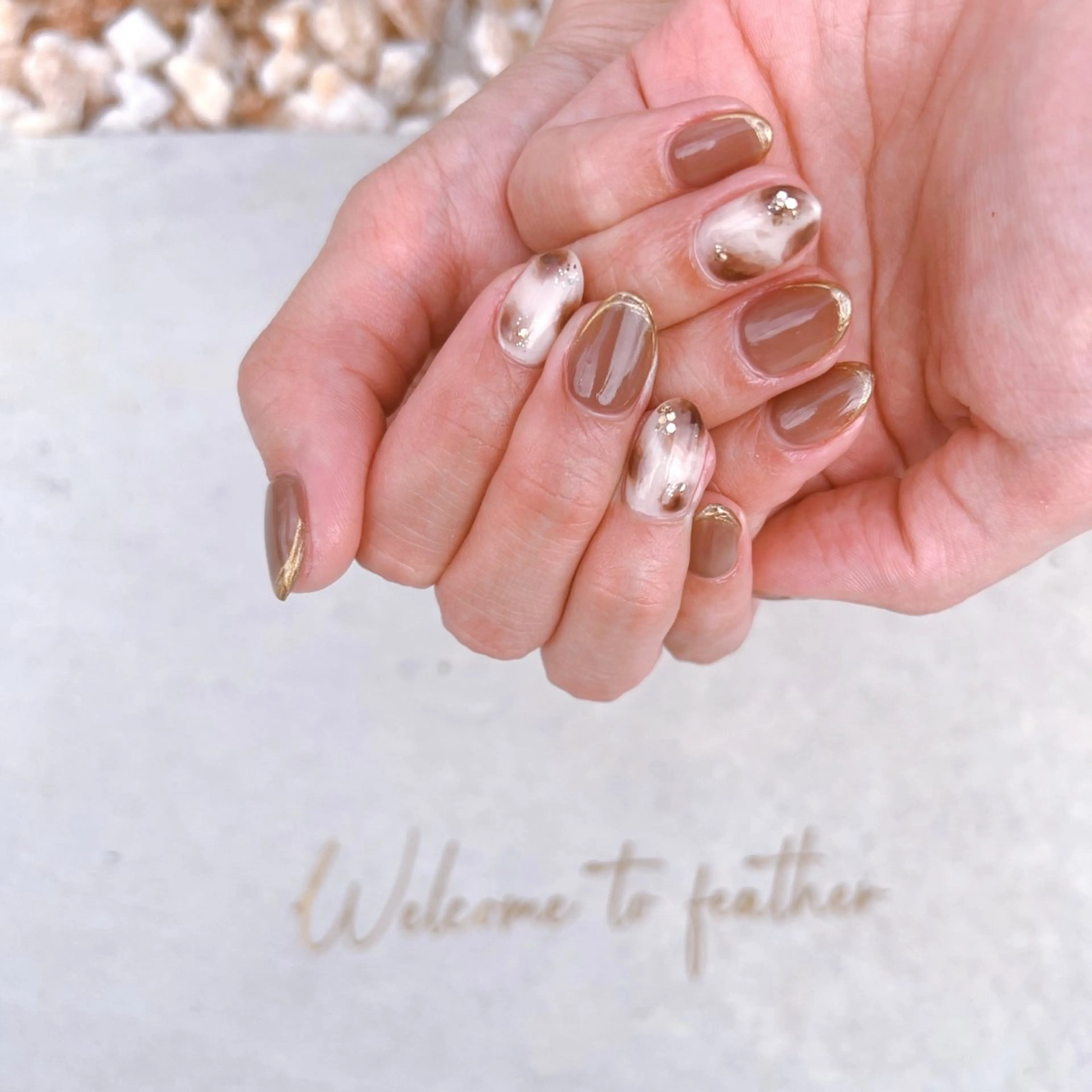 ネイル Feather MAIのマツエク・マツパデザイン