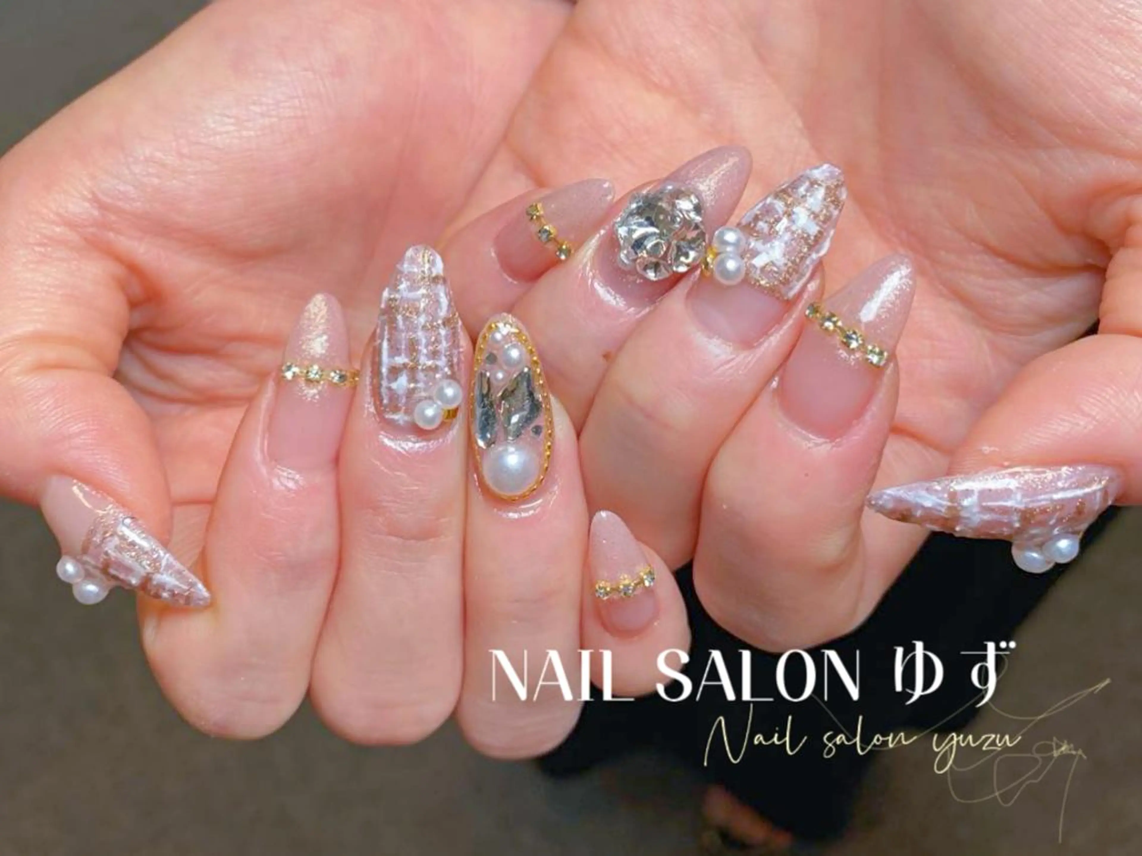 ネイル ハンドネイル MAKI💚💚💚 秋葉原.のネイルデザイン