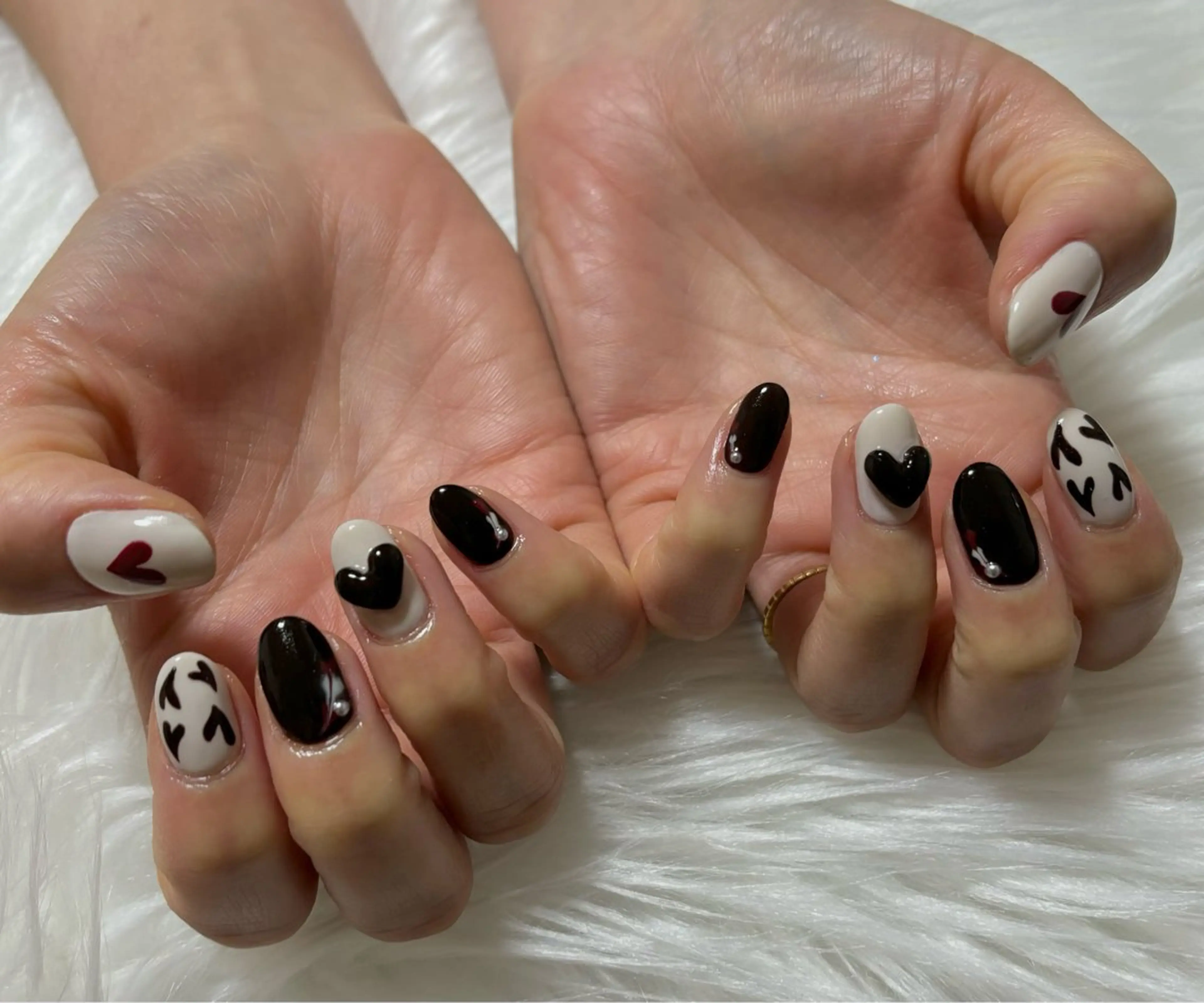 ネイル ハンドネイル nail salon HIRUKANAのネイルデザイン
