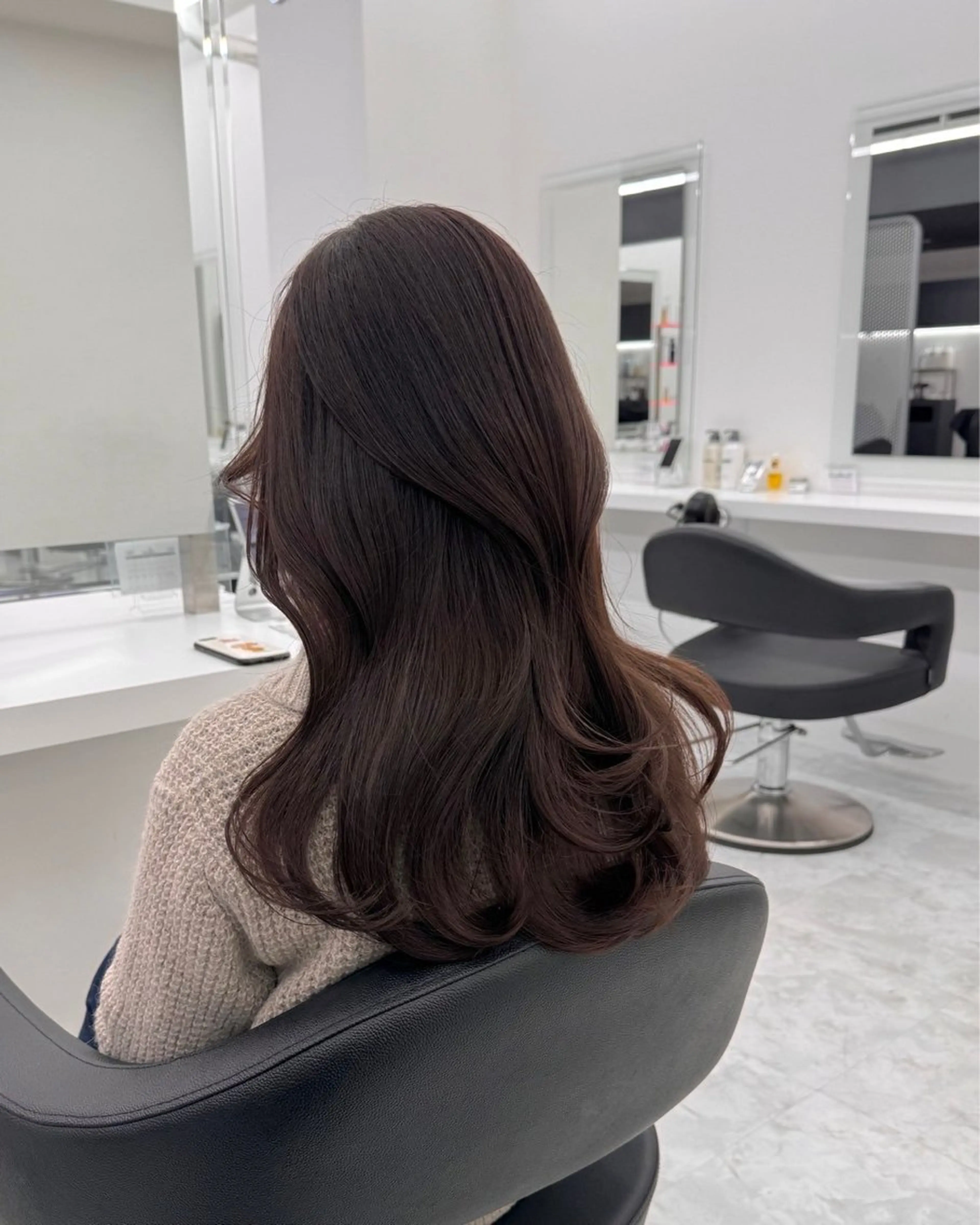 ロング カラー カット ヘアカラー トリートメント 🤍レイヤー/顔周り /hirari🤍のヘアスタイル