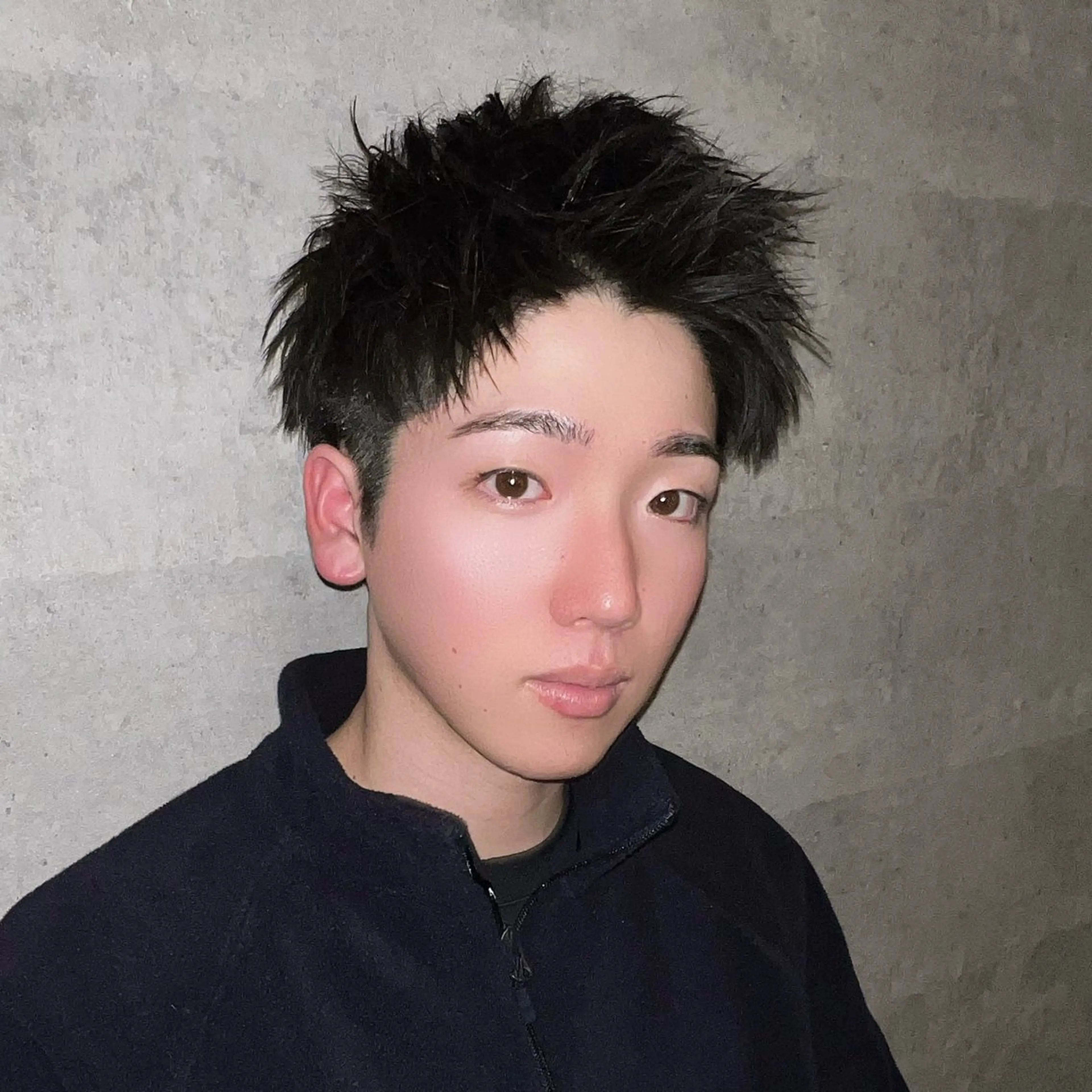 カラー パーマ メンズ カット 早川 翔夢のヘアスタイル