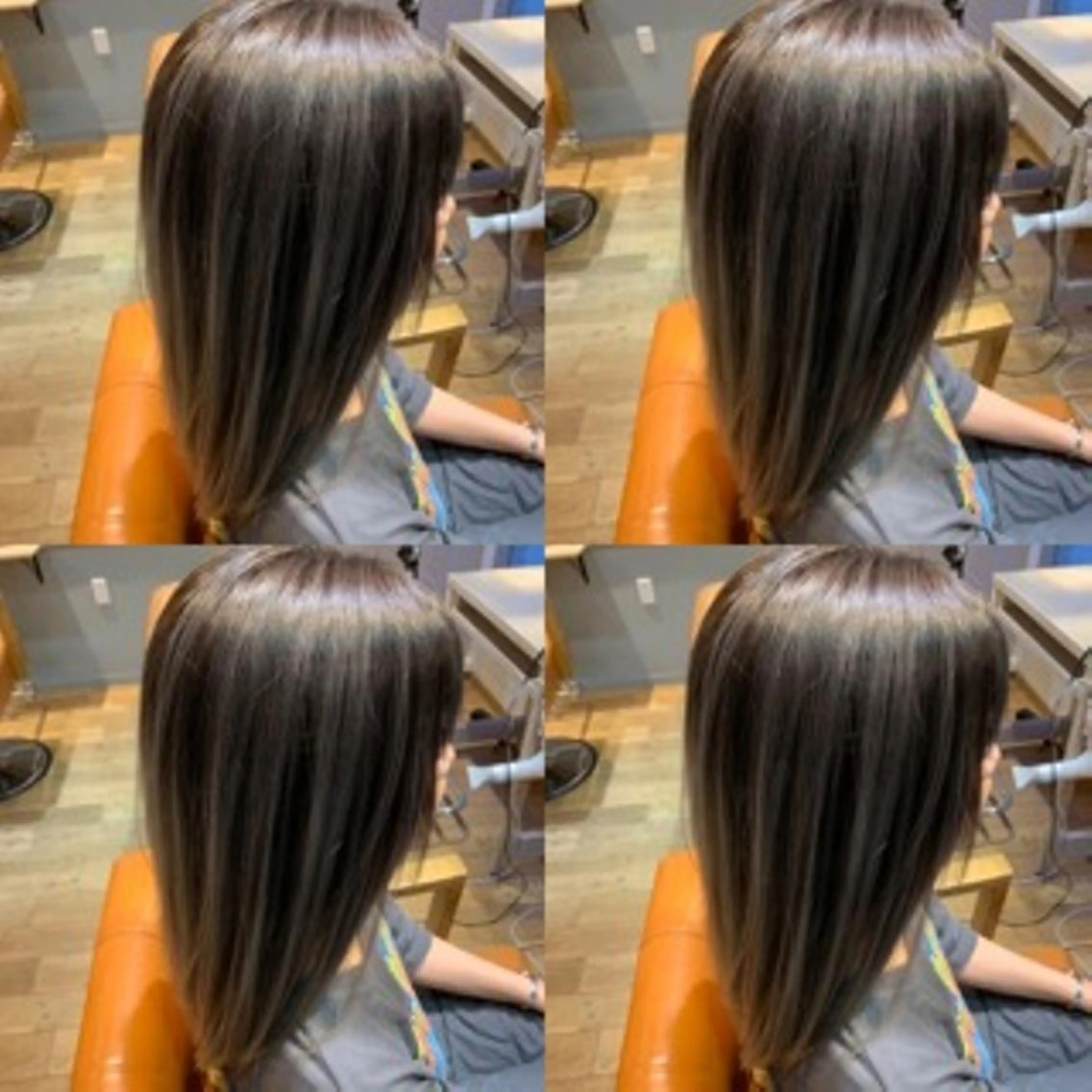 ミディアム レイヤーカット ✨髪質改善✖︎顔周り レイヤー✨ナカムラのヘアスタイル