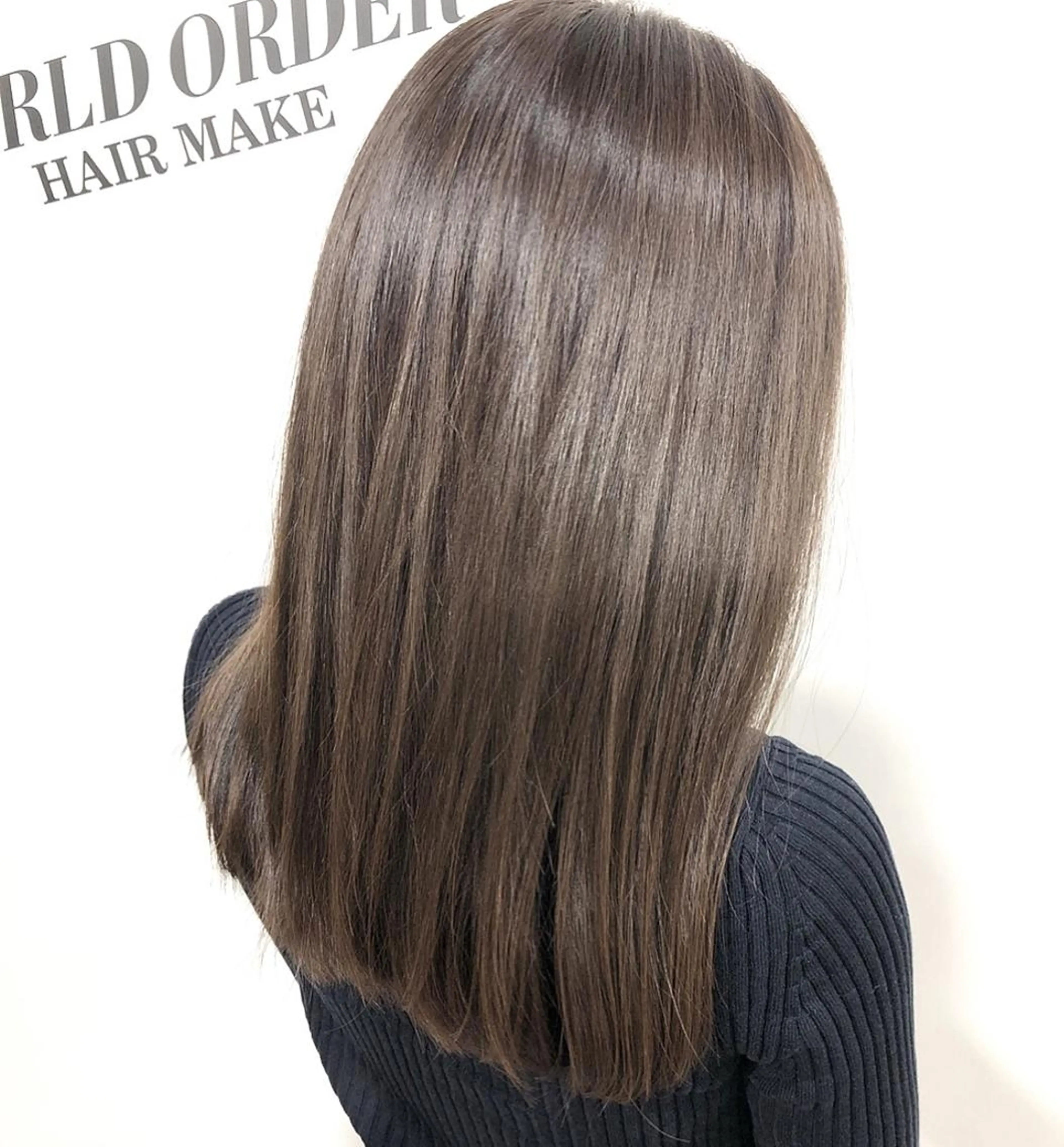 カラー 夜23時まで予約🉑 reverieあきらのヘアスタイル