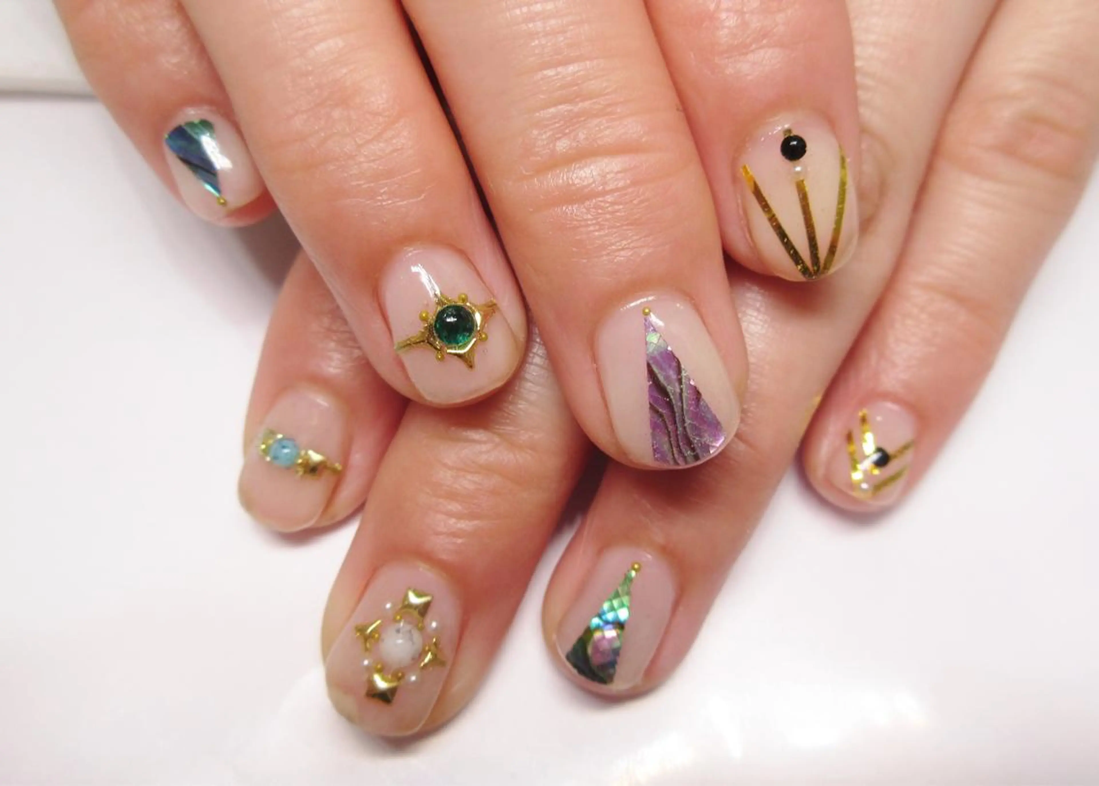 ネイル nail salon en familleのネイルデザイン