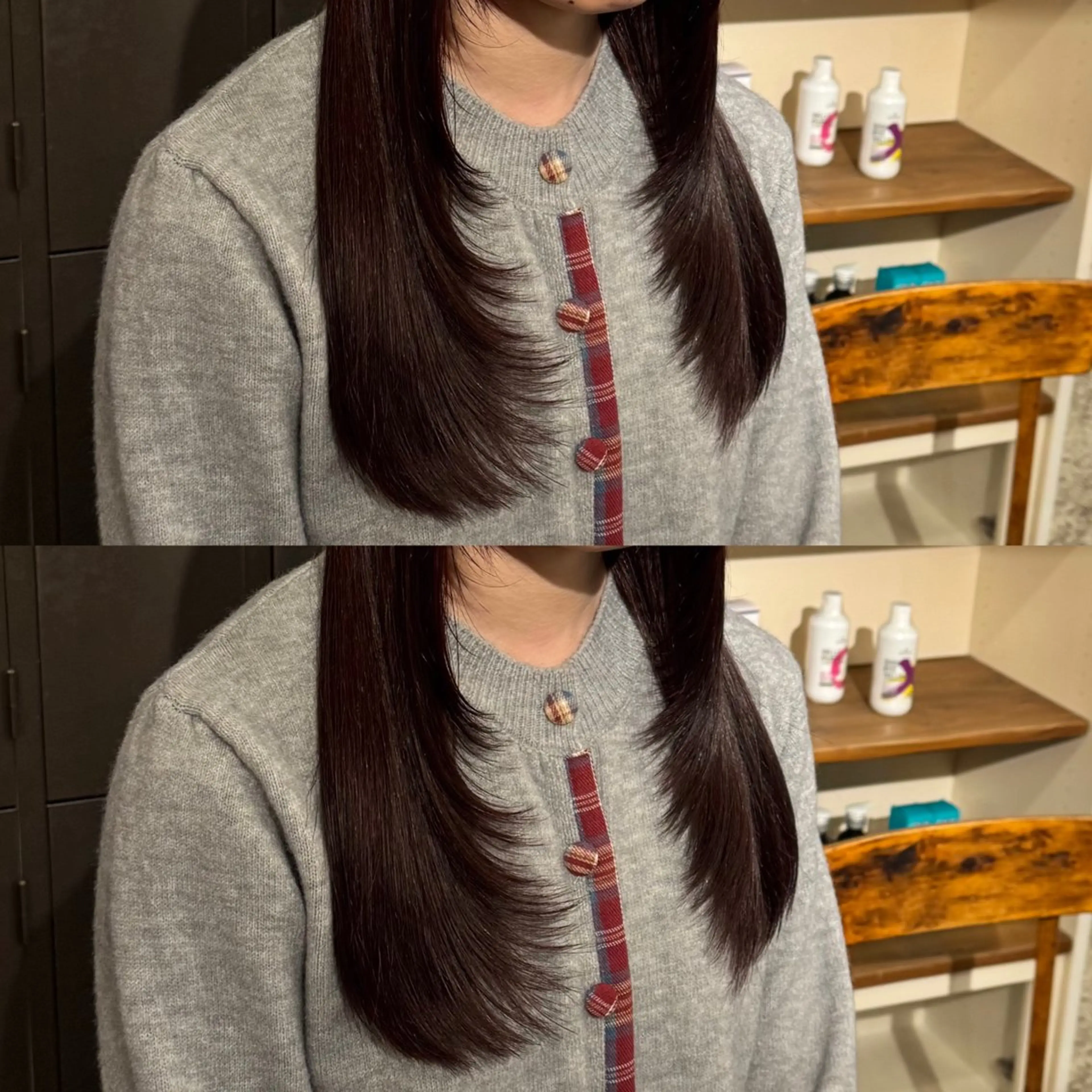 ロング カラー カット トリートメント theBRIDGE/ 神谷ゆうなのヘアスタイル