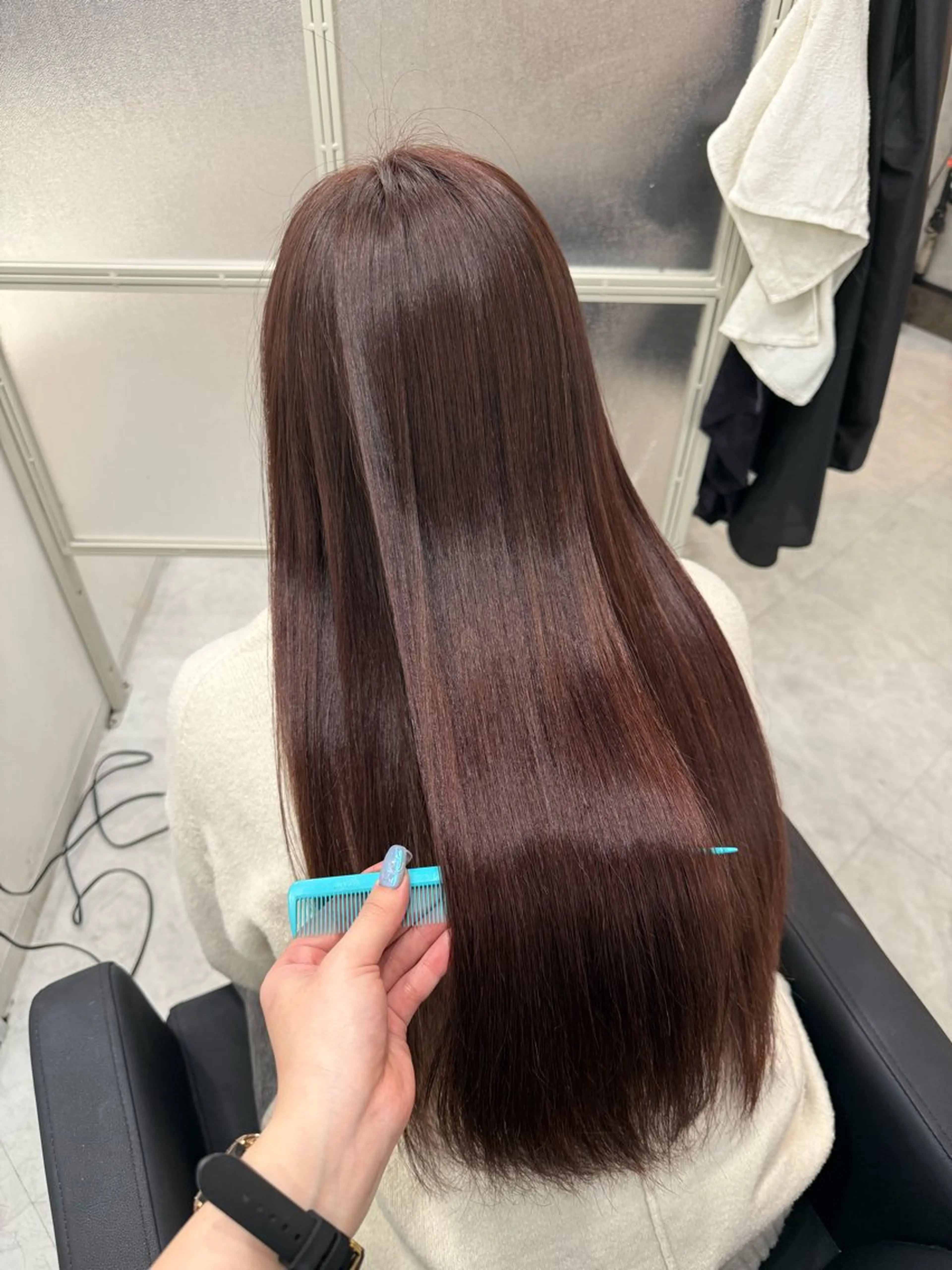 ロング MAHO/透明感カラ ー/髪質改善🍒のヘアスタイル