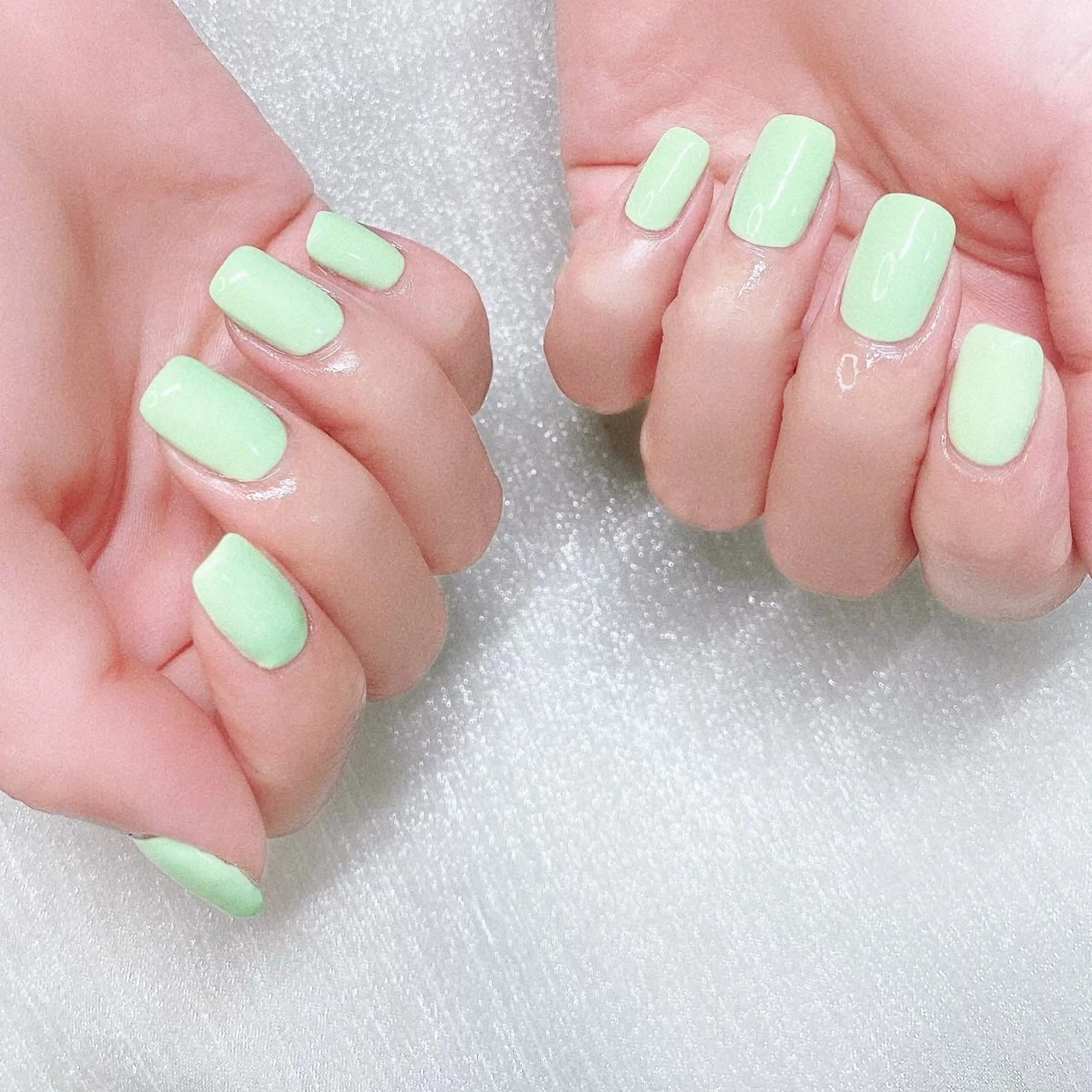 ネイル 長さ出し ハンドネイル Nailist suzuのネイルデザイン