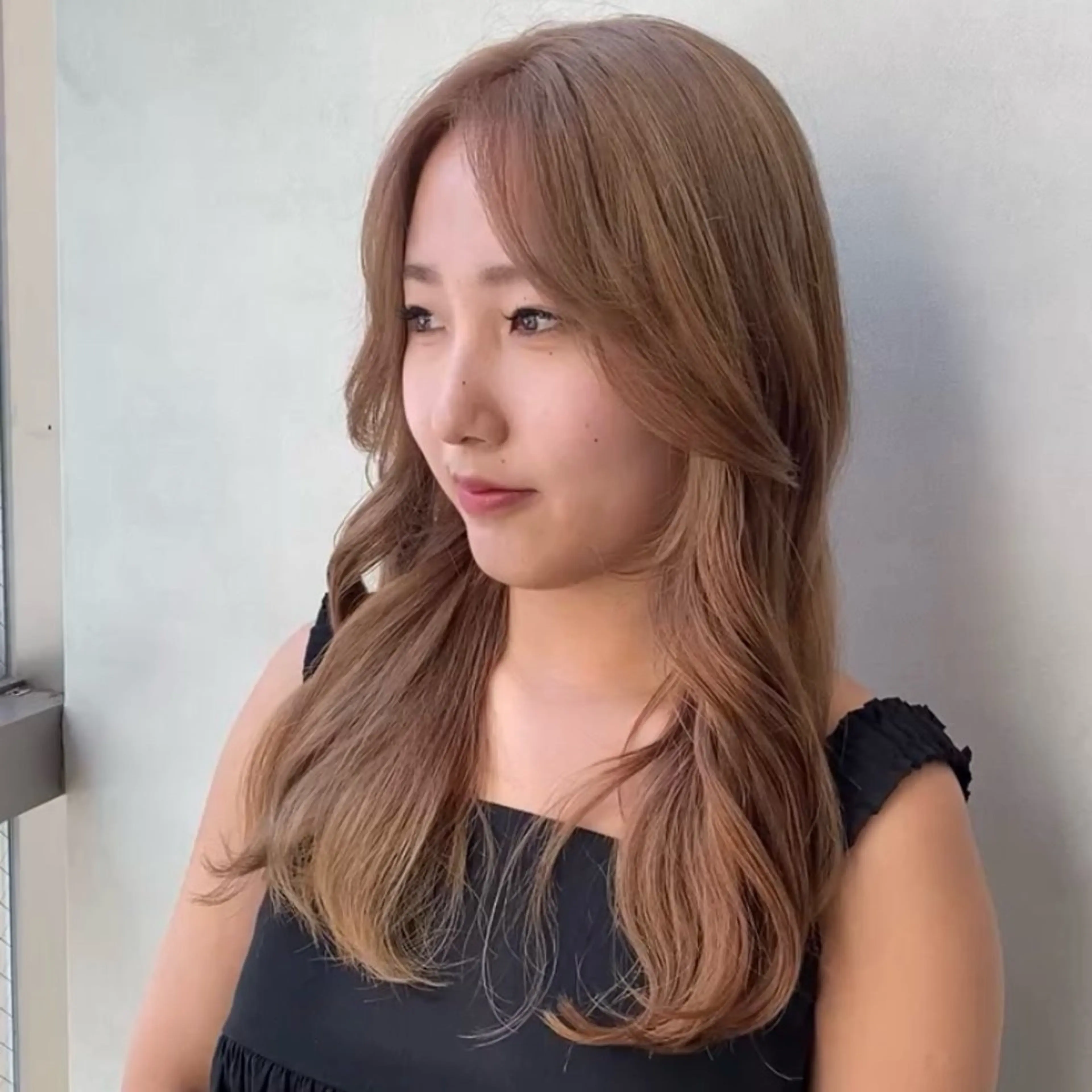 セミロング カラー yukari🌷名駅 ＊大人かわいい艶髪のヘアスタイル