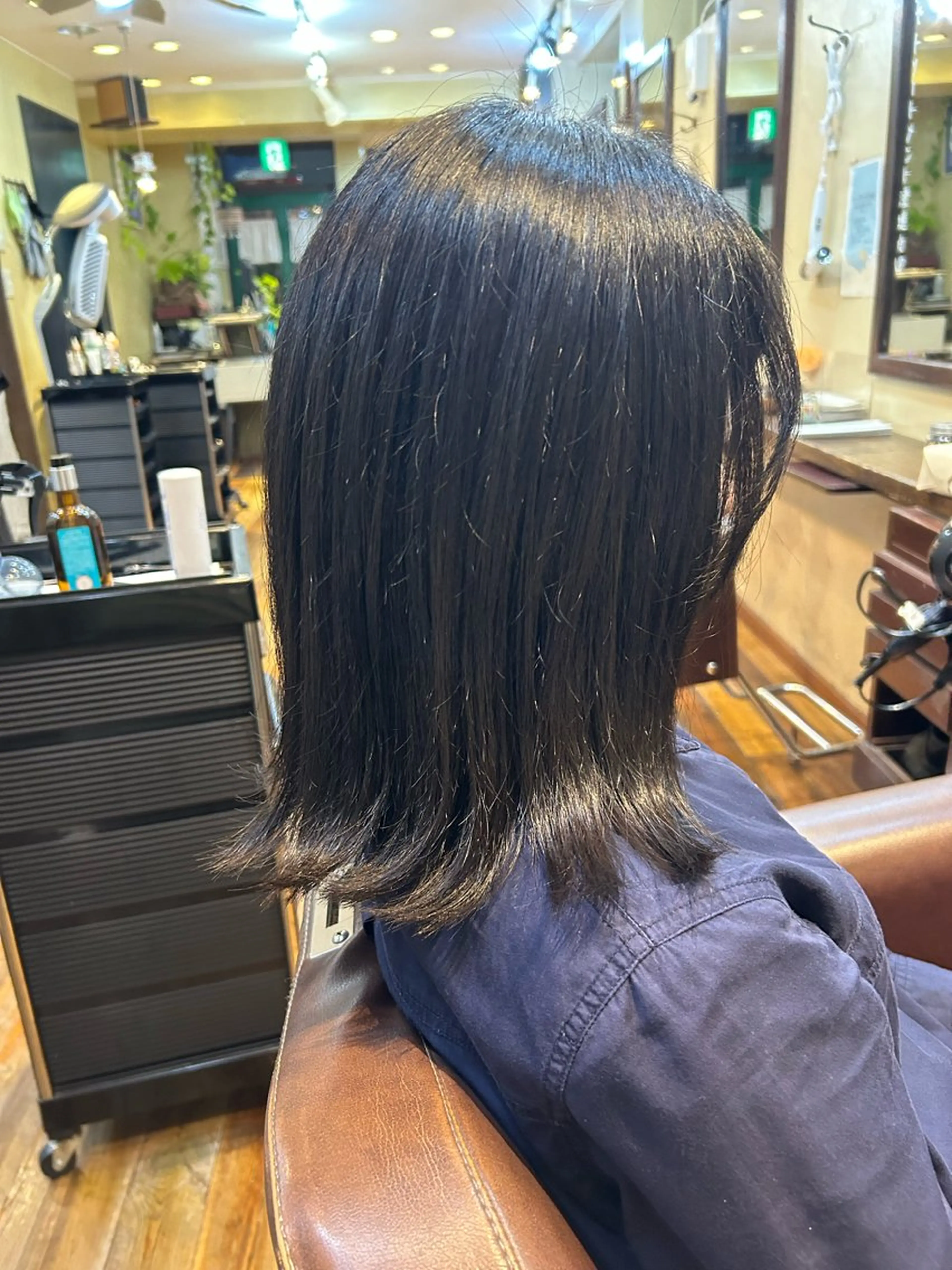 ミディアム 🐱髪質改善/カット モデル　あずさ🐱のヘアスタイル